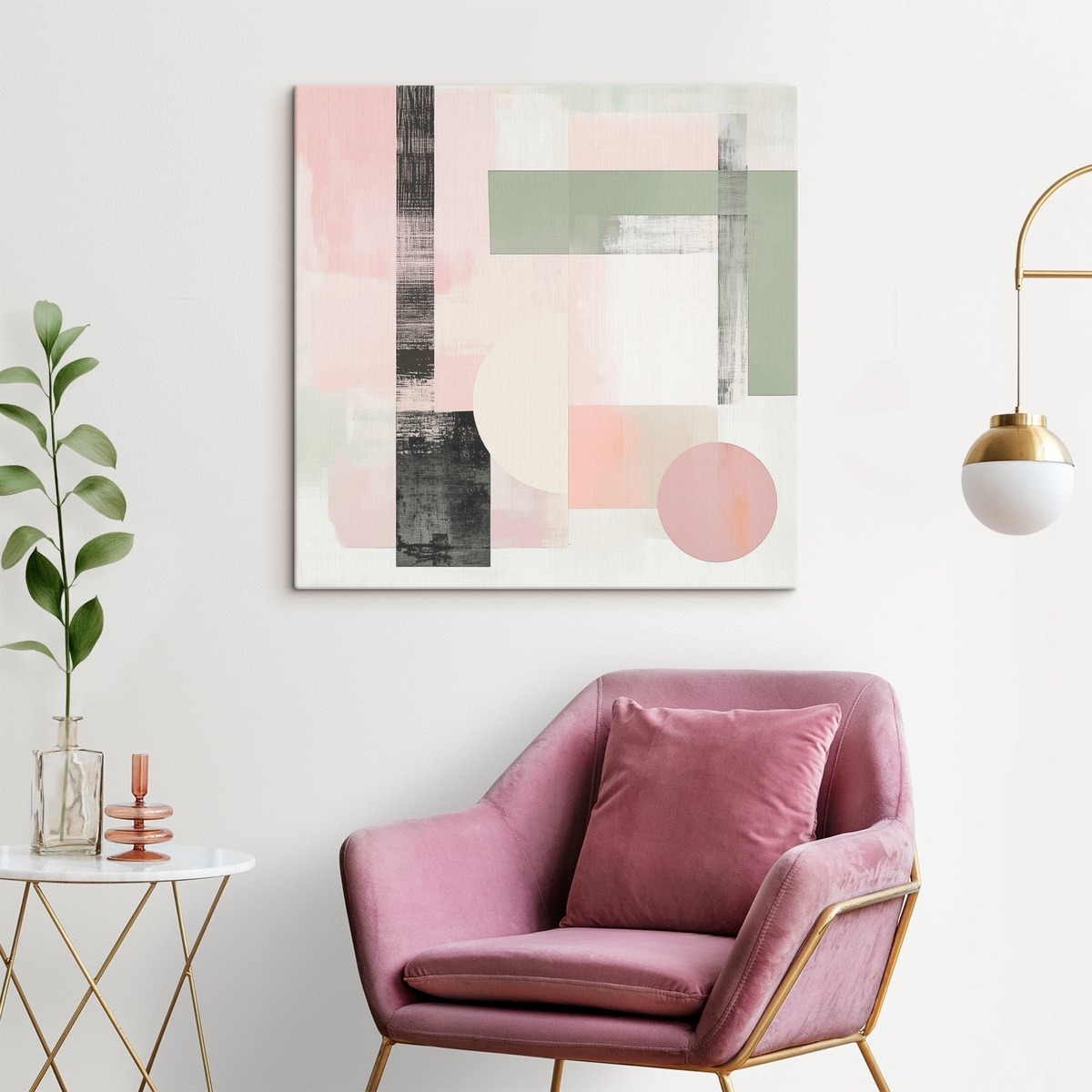Abstracție geometrică — interior 1