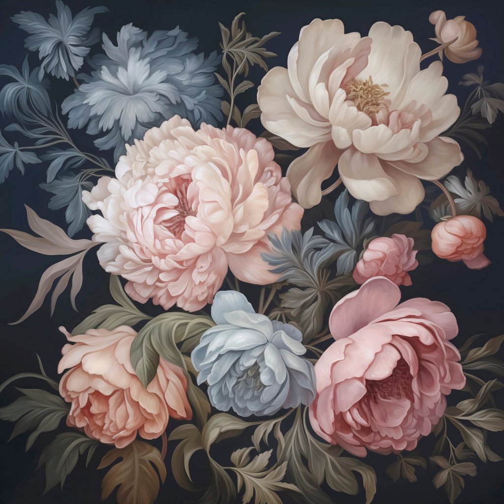 Flori decorative — design complet