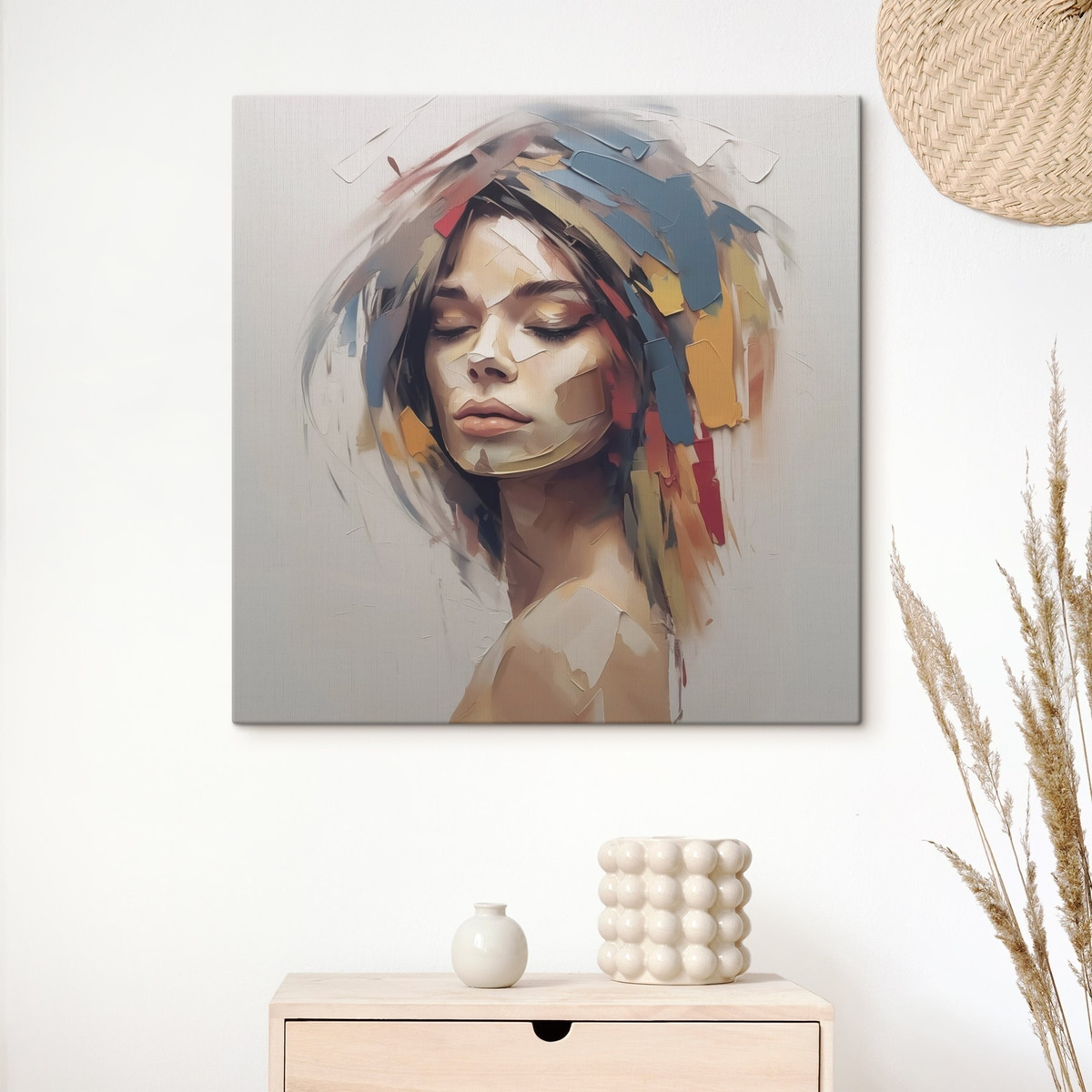 Portret abstract de femeie — interior 2