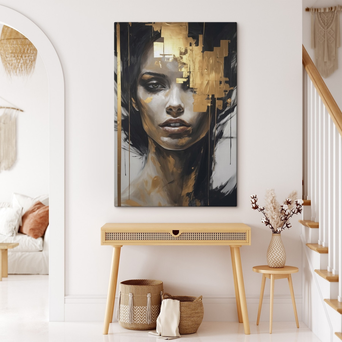 Portret abstract — interior 2