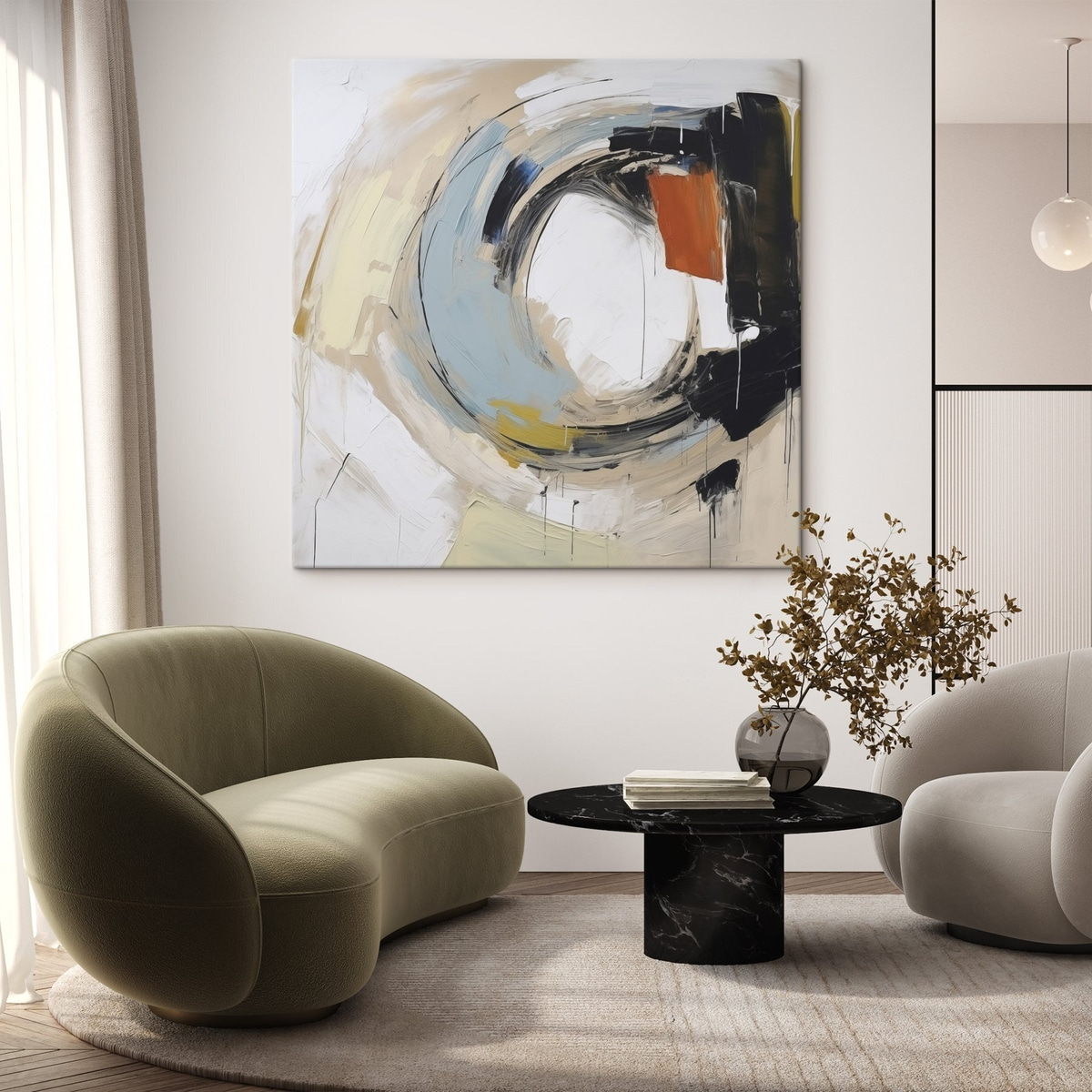 Abstracție modernă — interior 1
