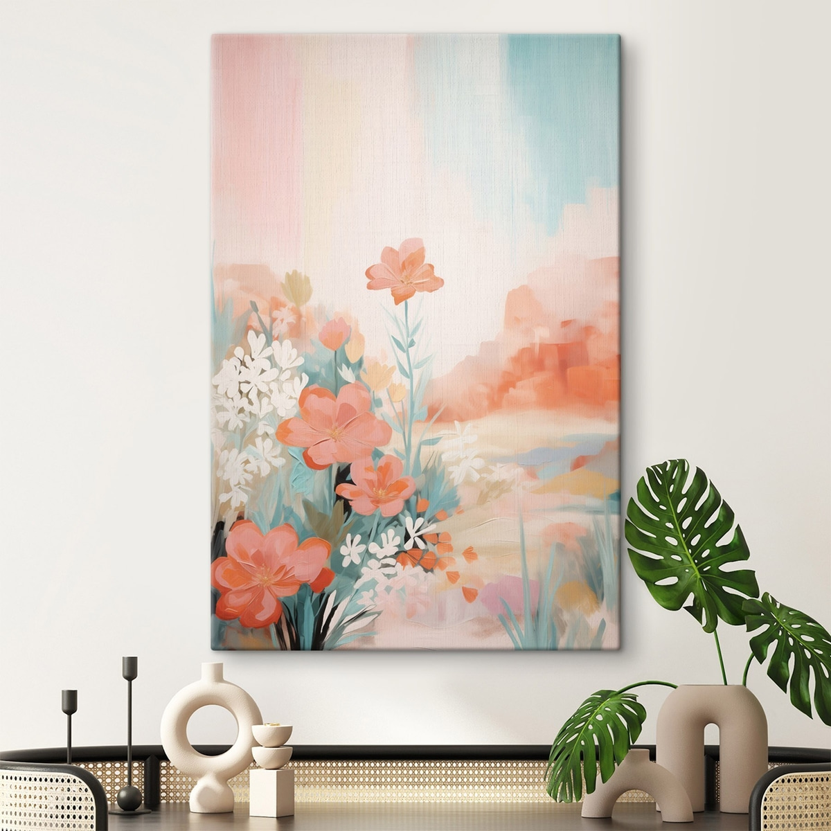Peisaj floral abstract — interior 2