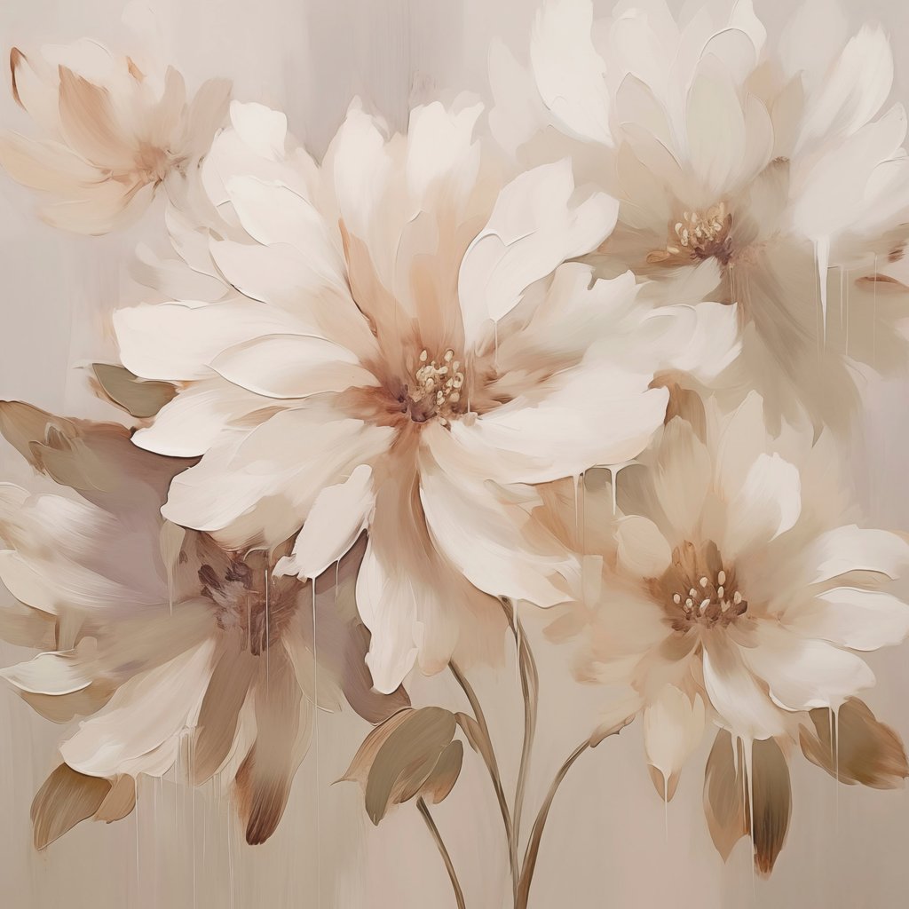 Flori abstracte — design complet