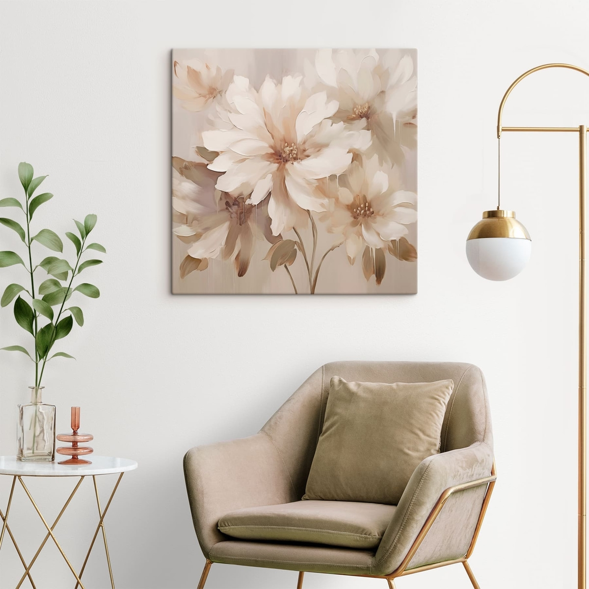 Flori abstracte — interior 3