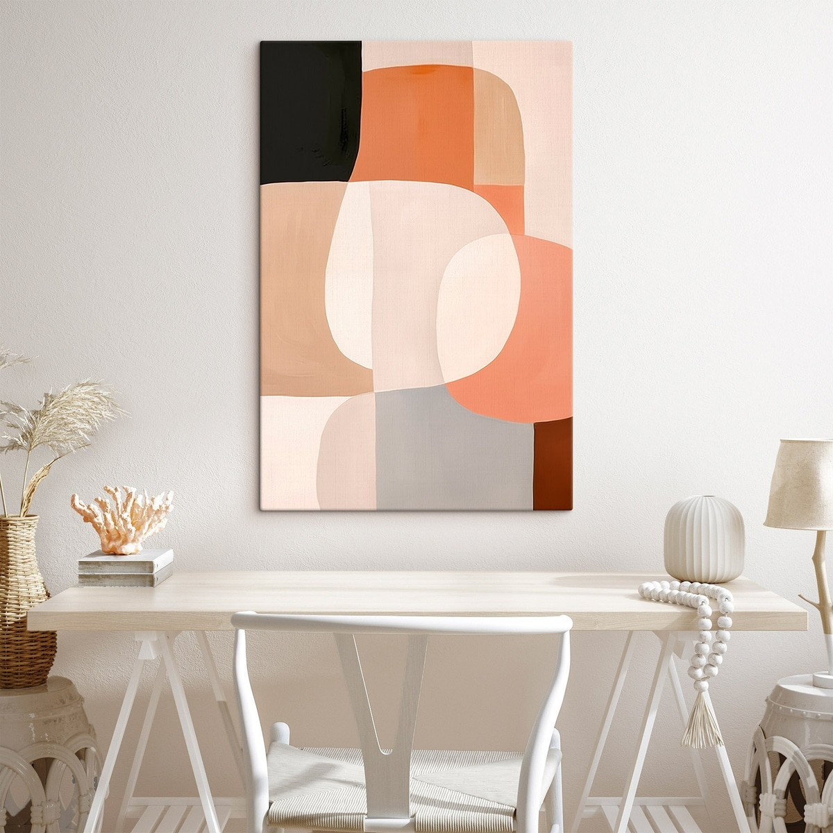 Compoziție abstractă mare — interior 2