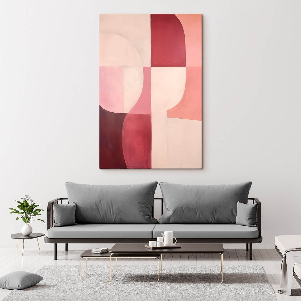 Compoziție cu forme fluide — interior 2