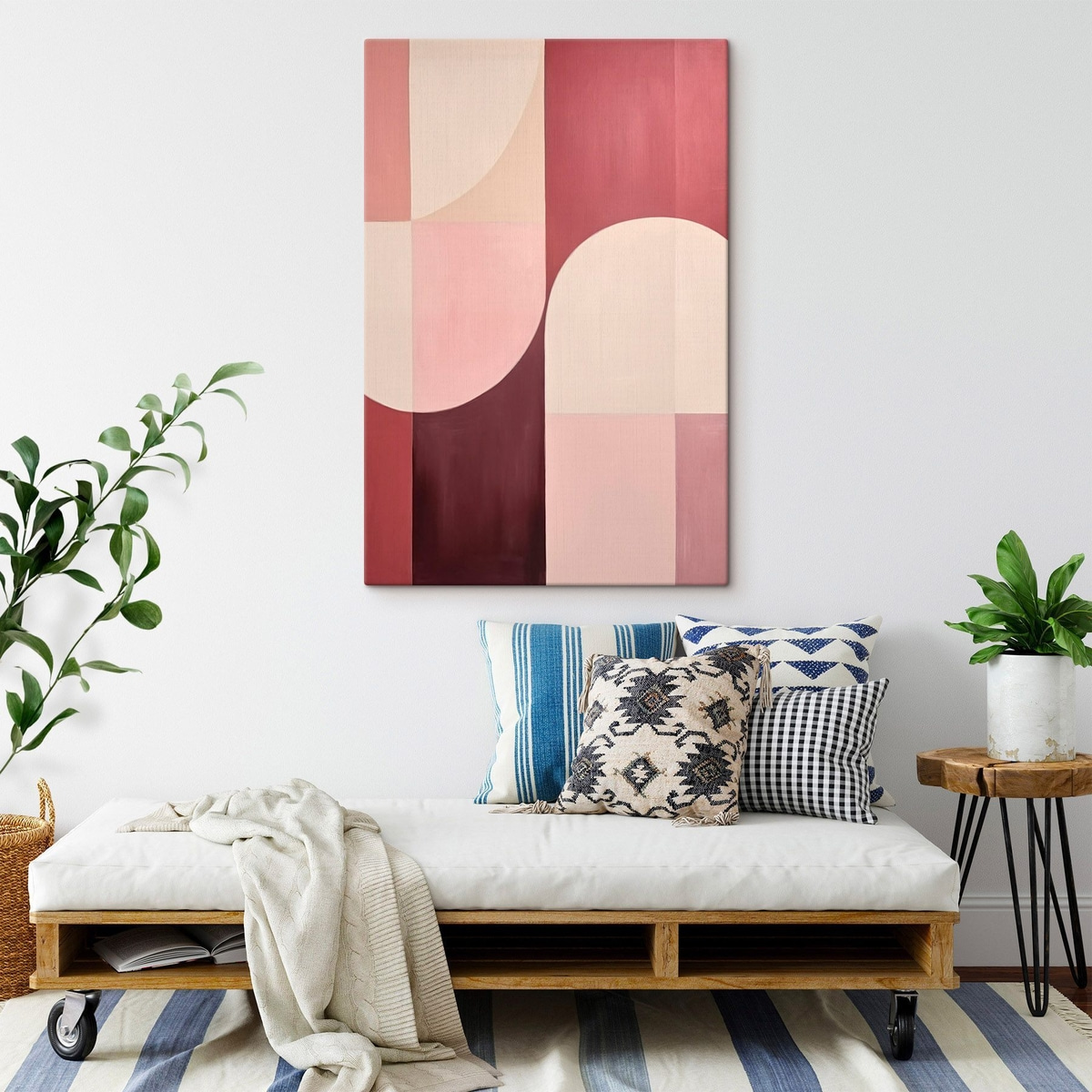 Compoziție cu forme fluide — interior 1