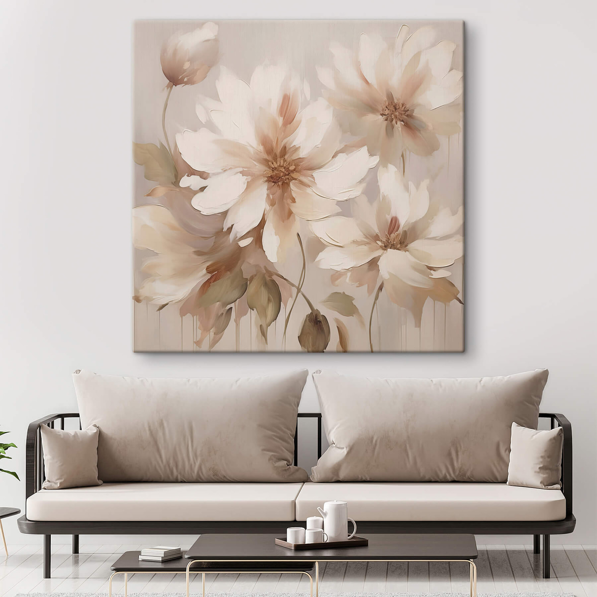 Flori abstracte — interior 1