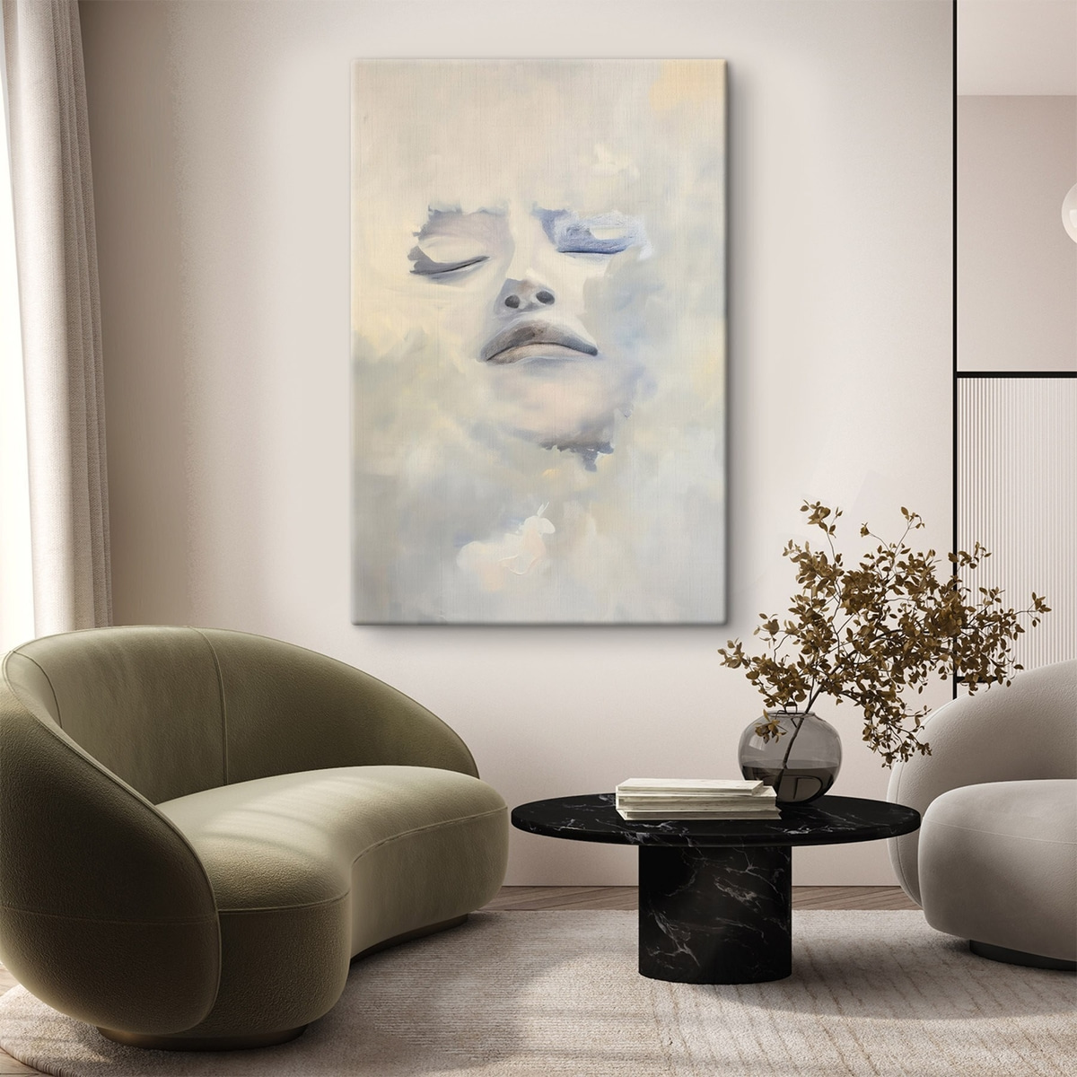 Cuplu printre nori — interior 2