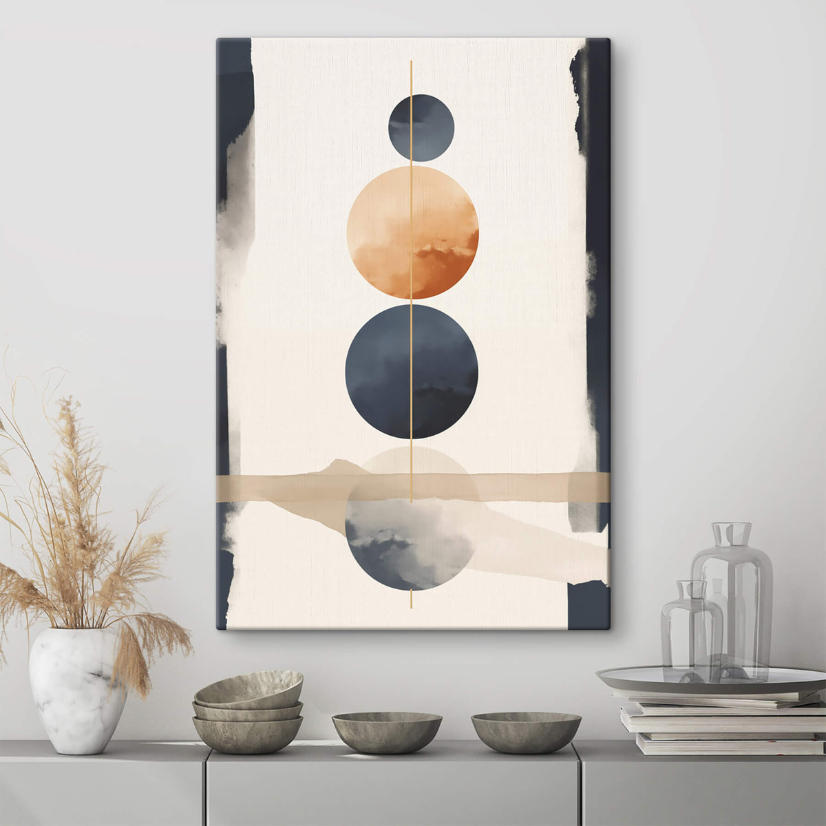 Sfere abstracte — interior 3