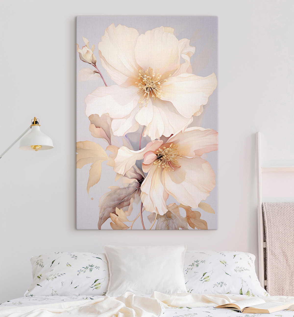 Floare abstractă mare — interior 1