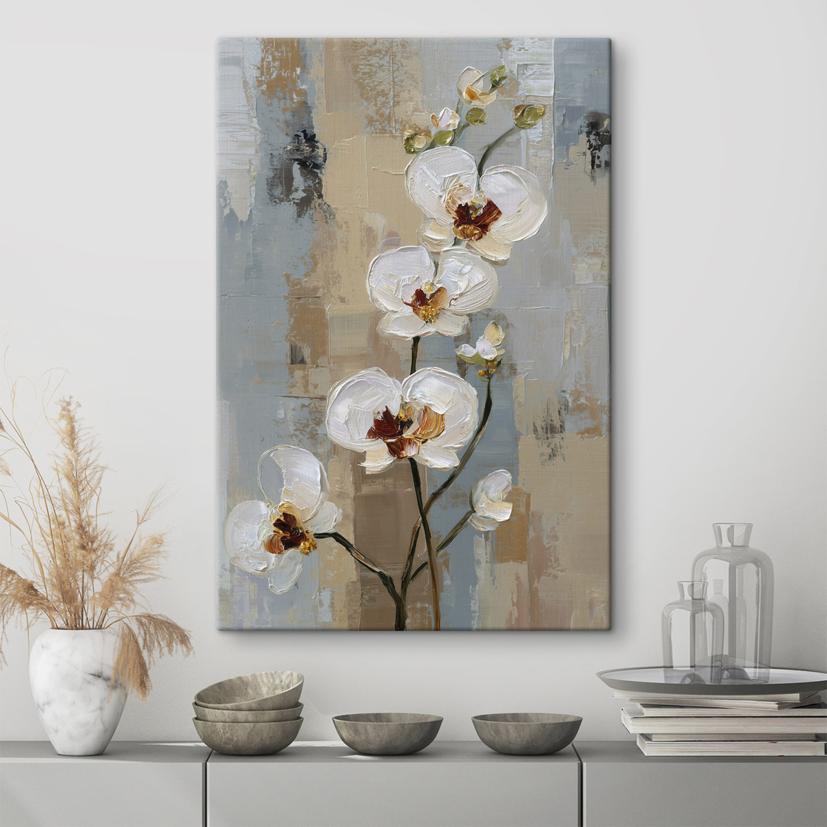 Orhidee albe — interior 1