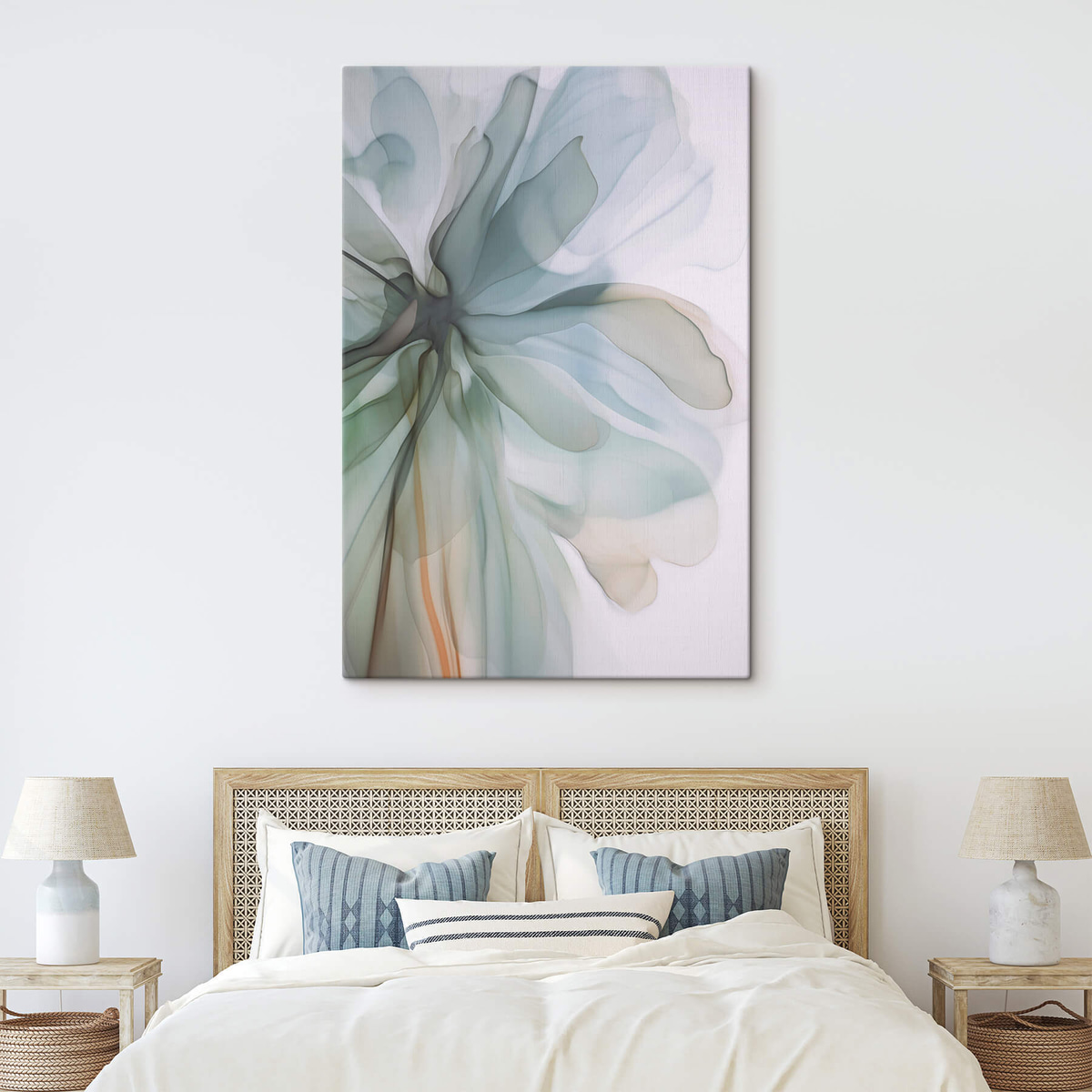 Floare abstractă delicată — interior 2
