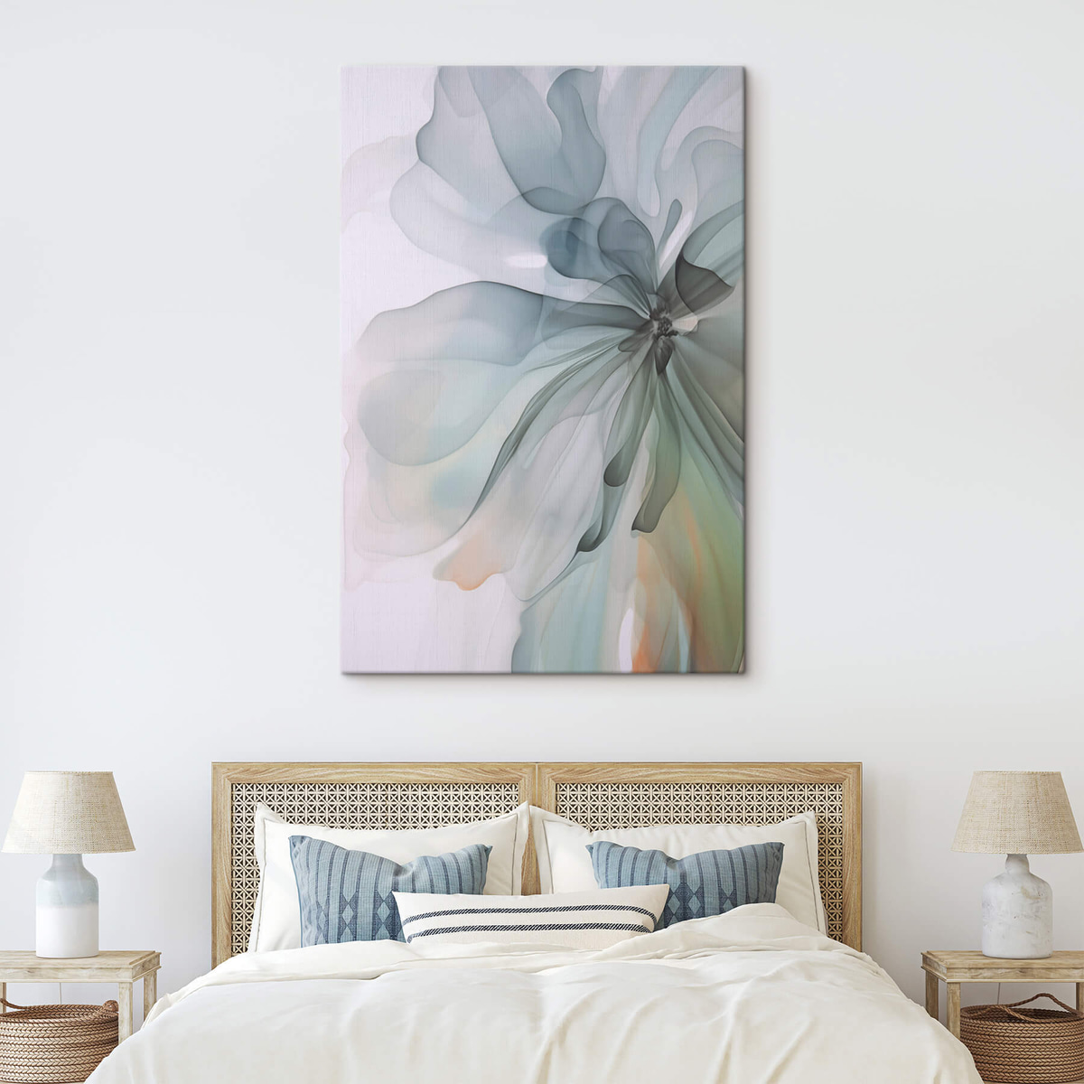 Floare abstractă delicată — interior 2