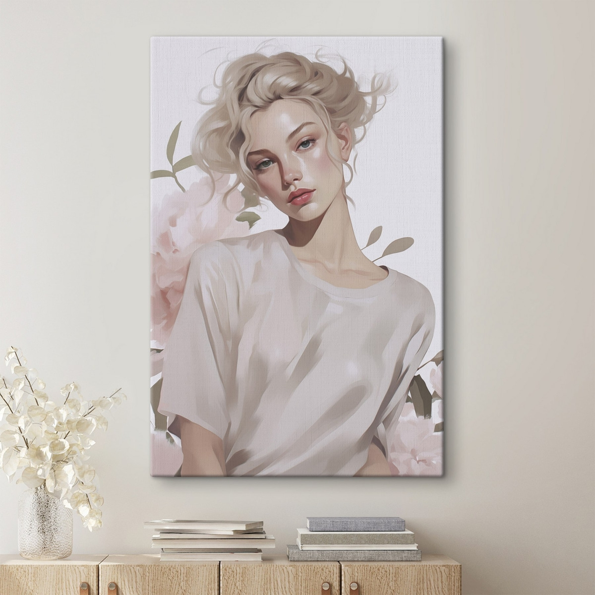 Portret tânăr de fată — interior 1