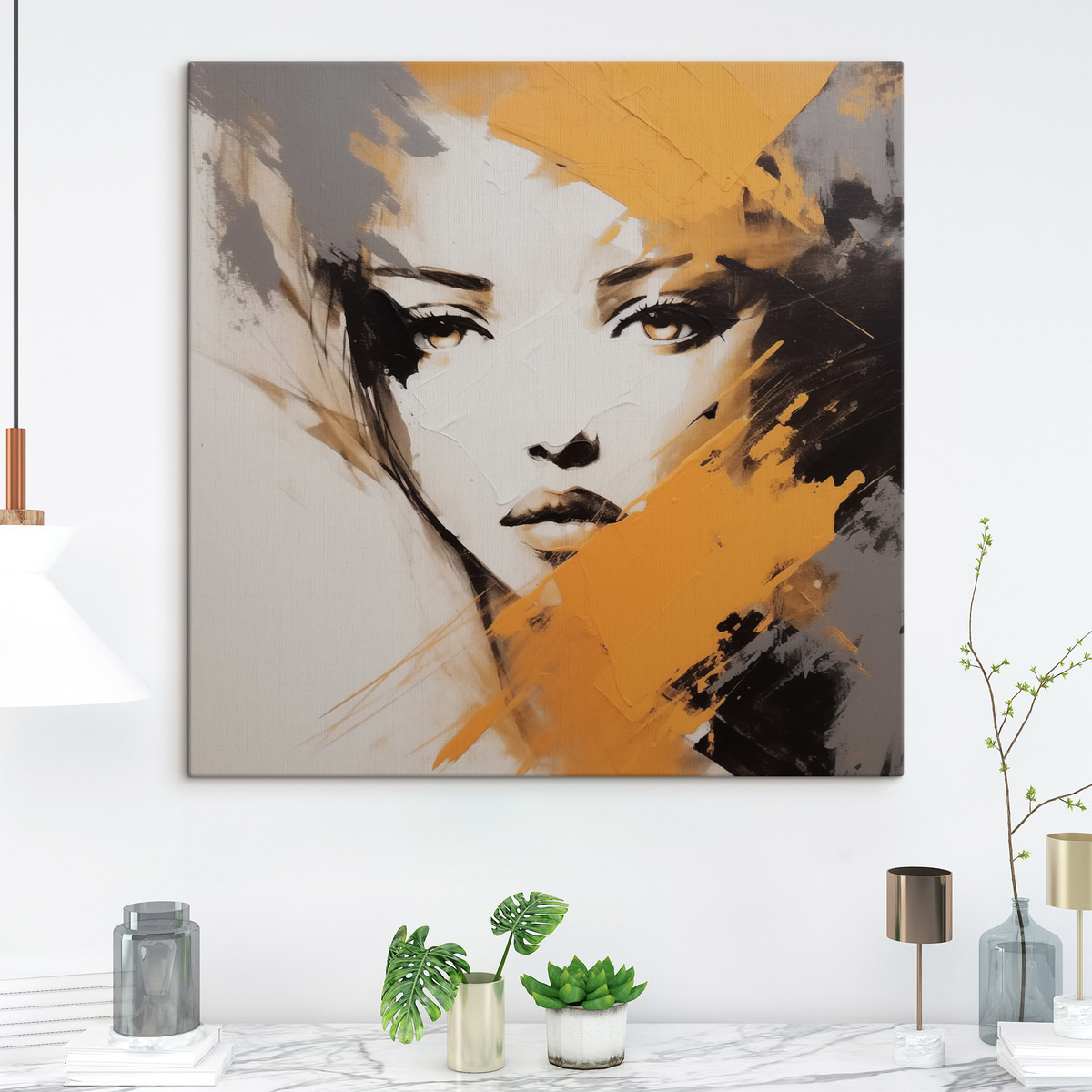 Portret abstract — interior 2