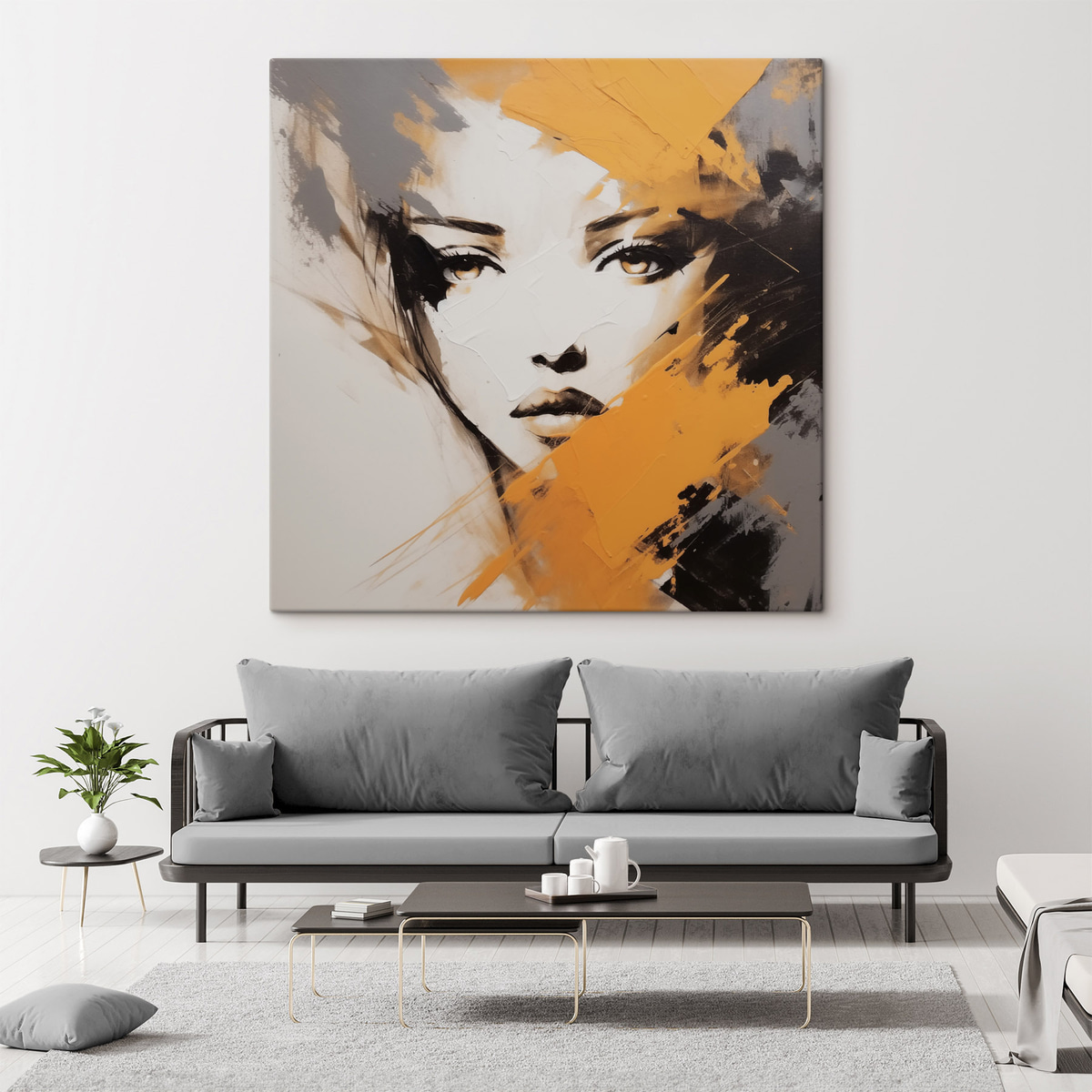Portret abstract — interior 1