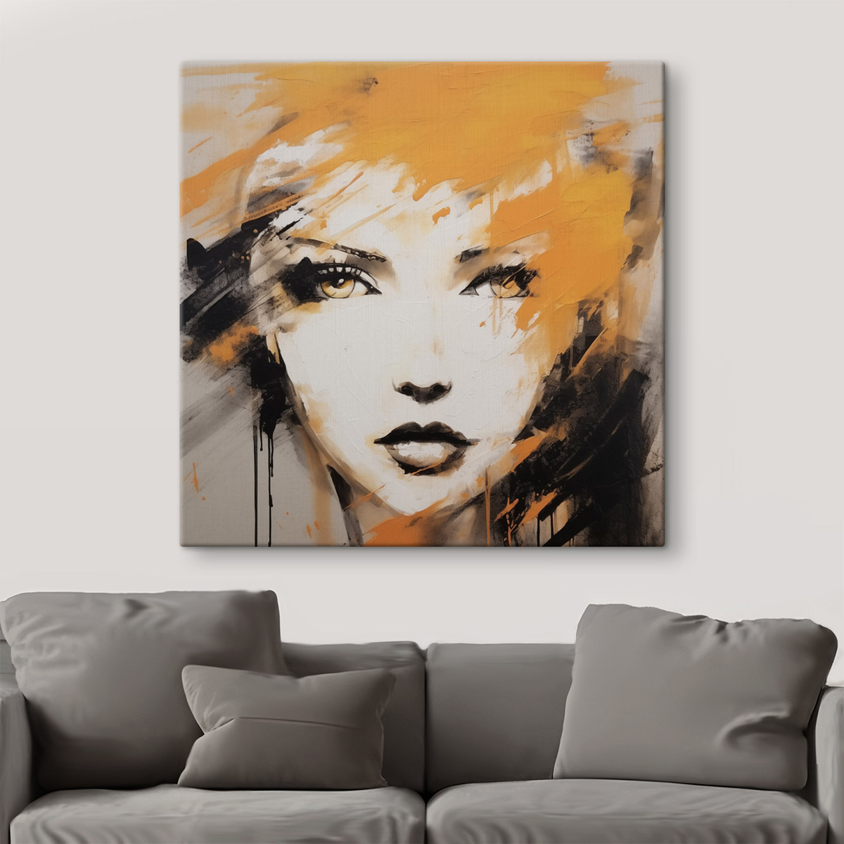 Portret abstract — interior 1