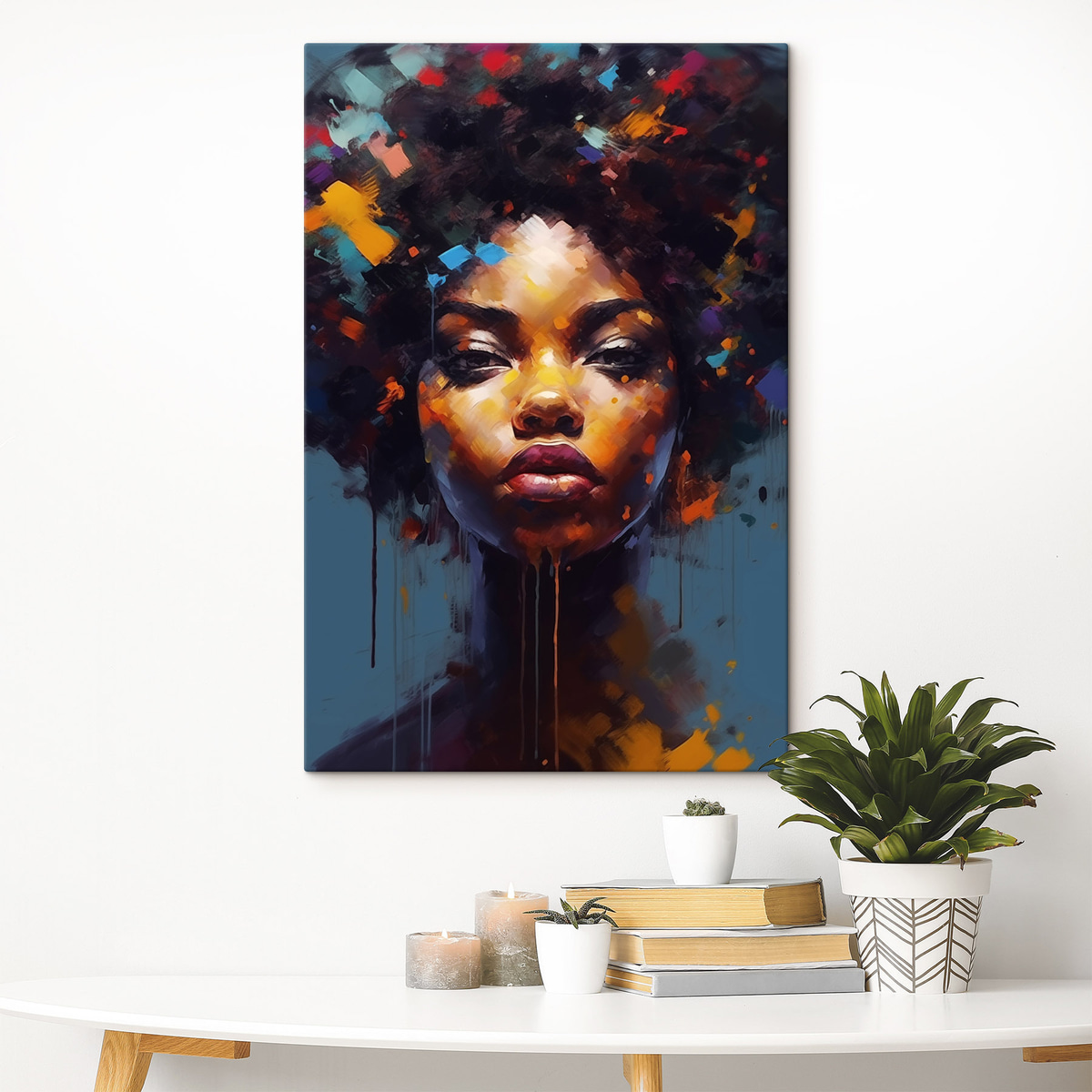 Portret abstract — interior 2