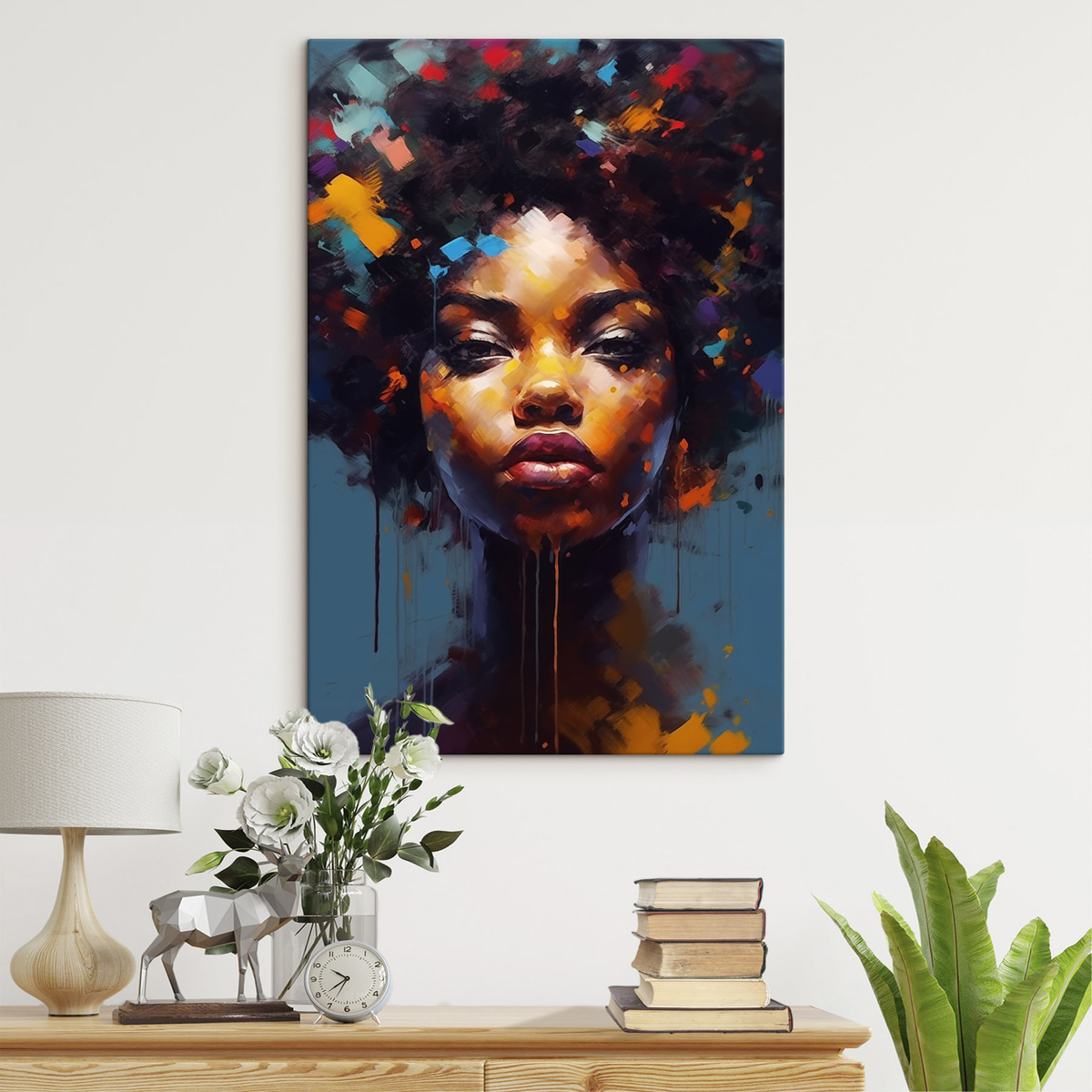 Portret abstract — interior 1