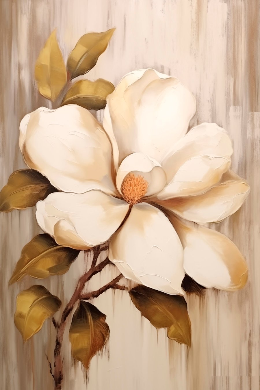 Floare abstractă — design complet