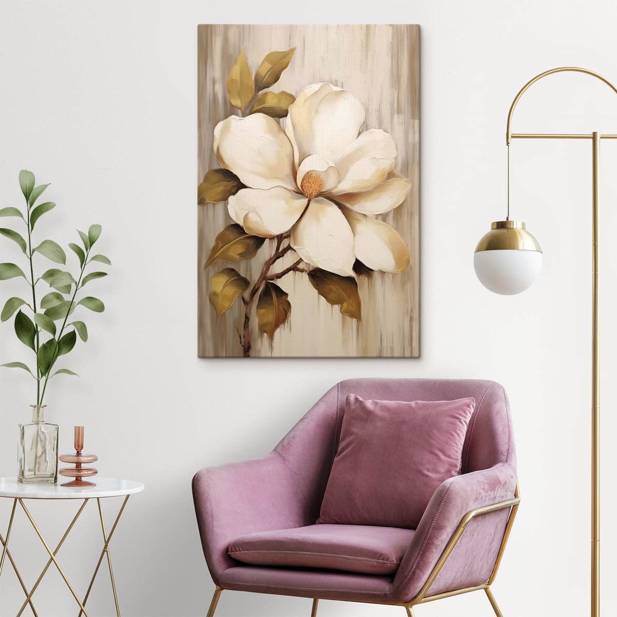 Floare abstractă — interior 1