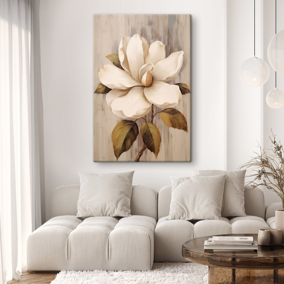Floare abstractă — interior 1