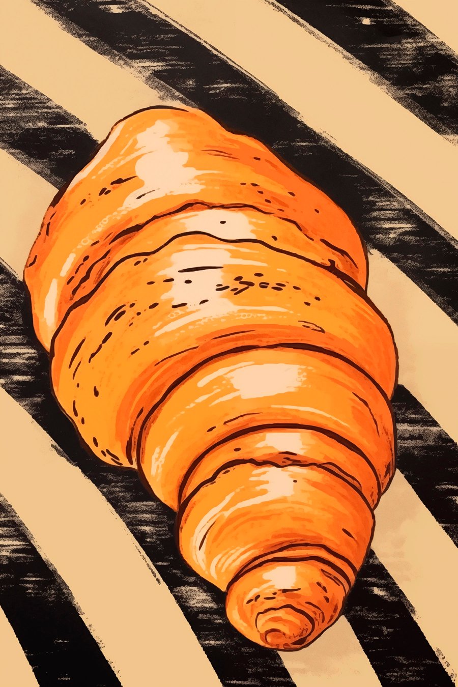 Croissant — design complet