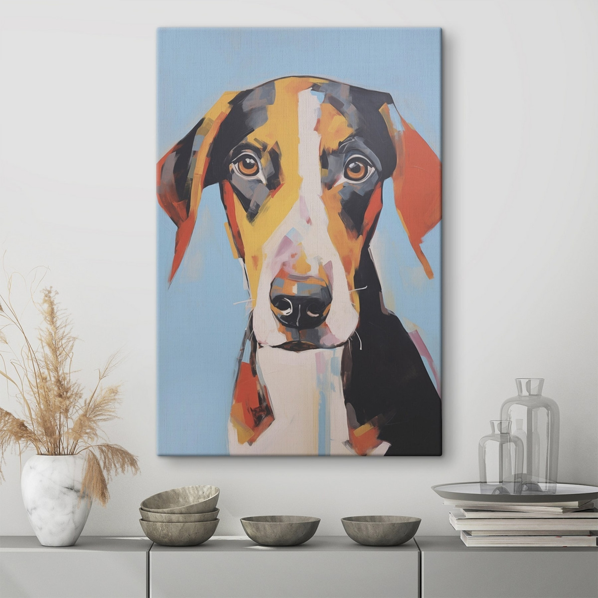 Portret de câine — interior 1