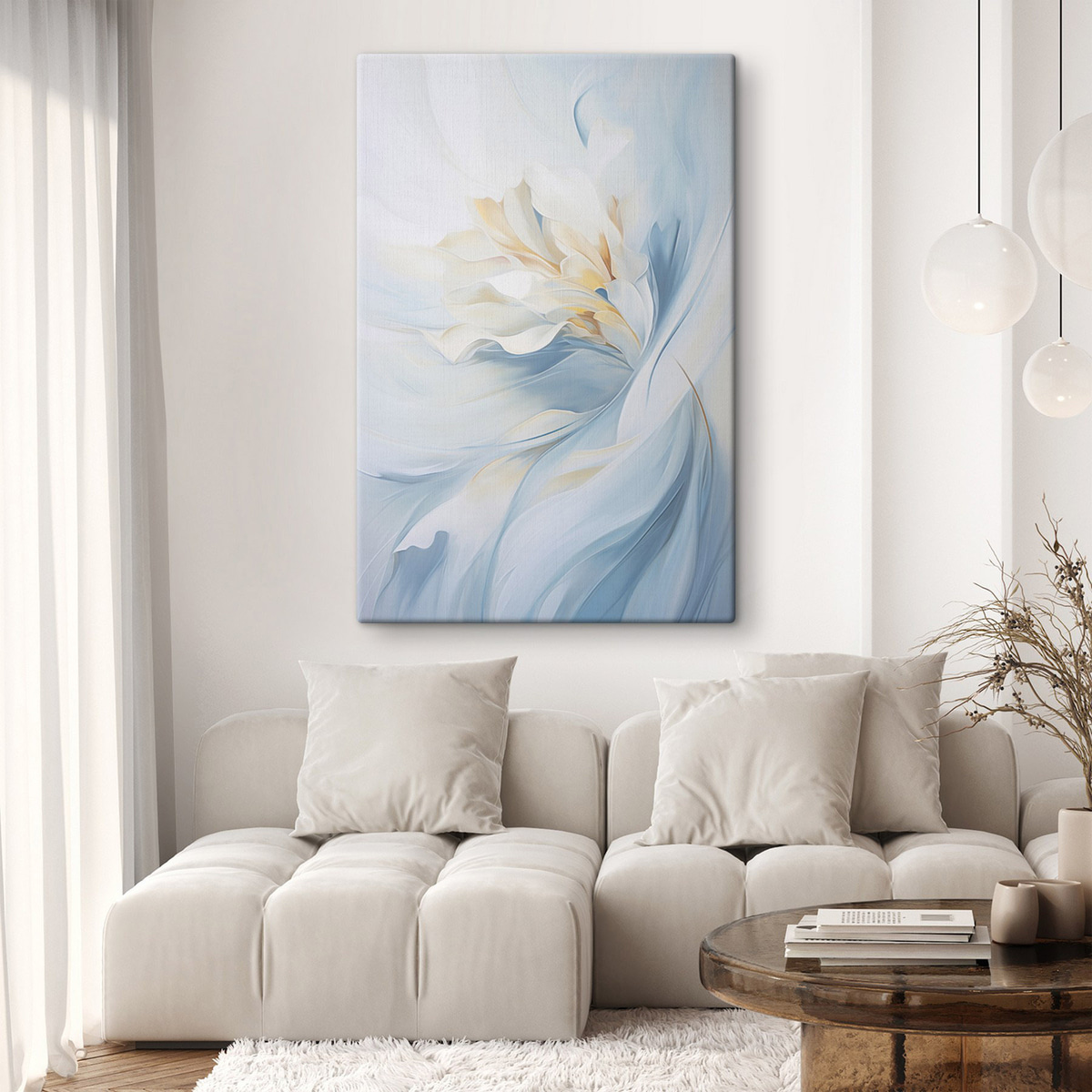 Vârtej de petale transparente — interior 2