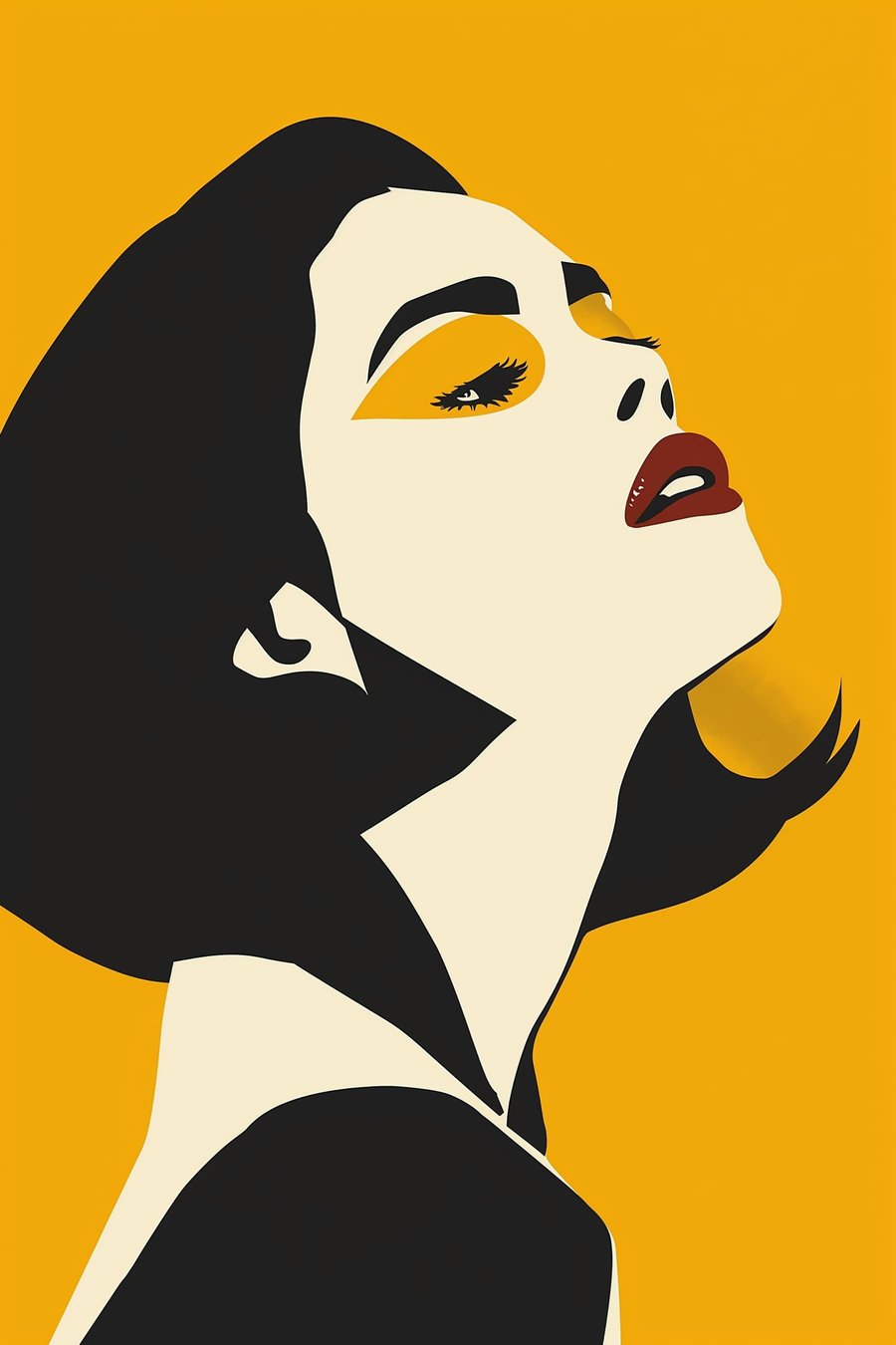 Fată pop art — design complet