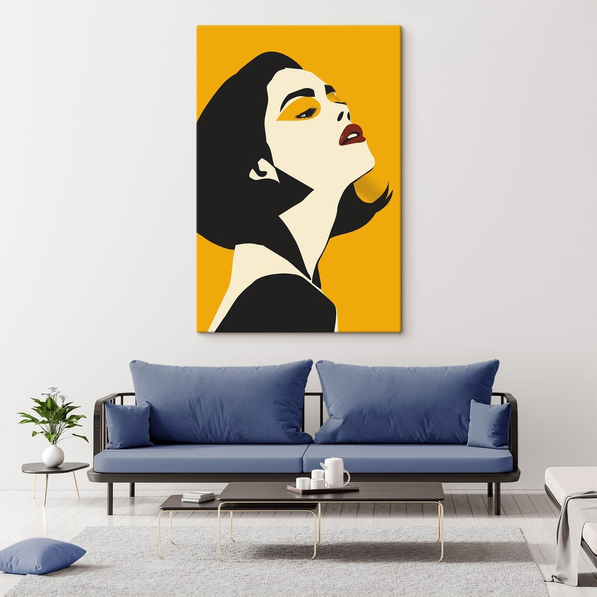 Fată pop art — interior 2
