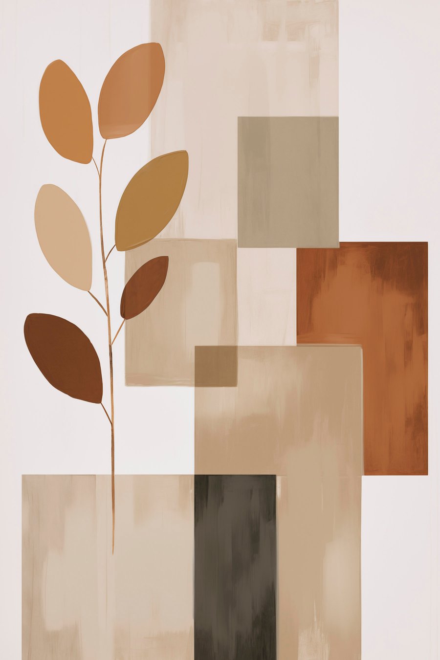 Abstracție cu aspect pictural — design complet