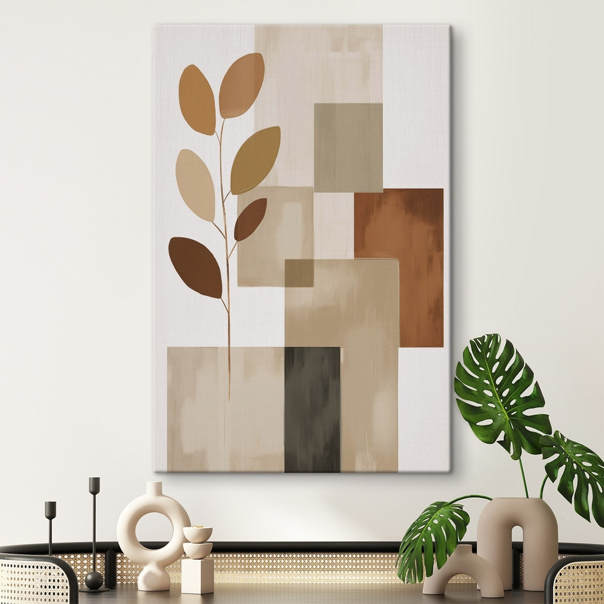 Abstracție cu aspect pictural — interior 2