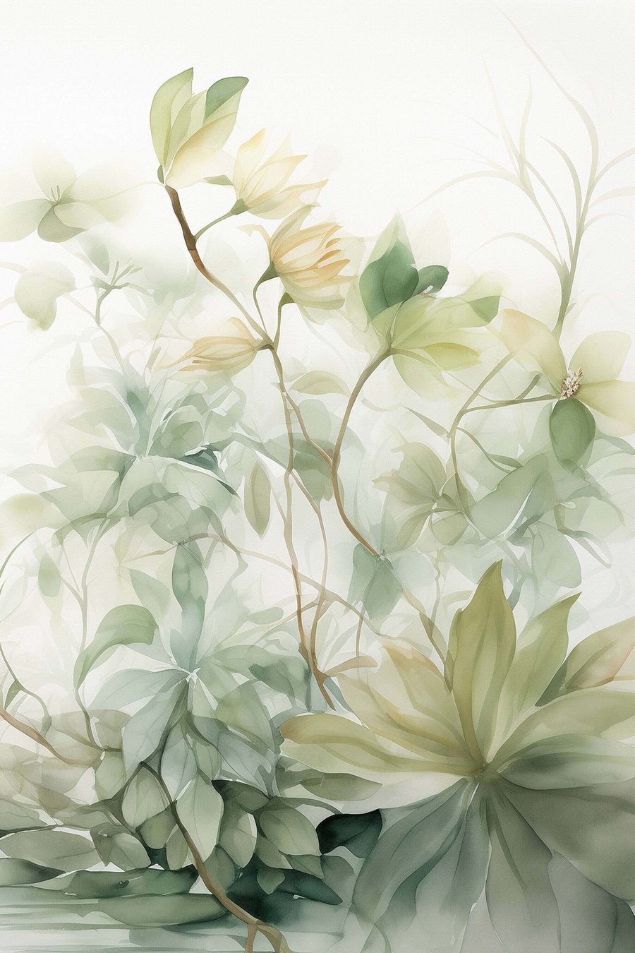 Plante luminoase — design complet