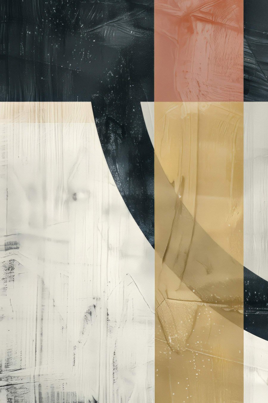Forme geometrice, efect beton — design complet
