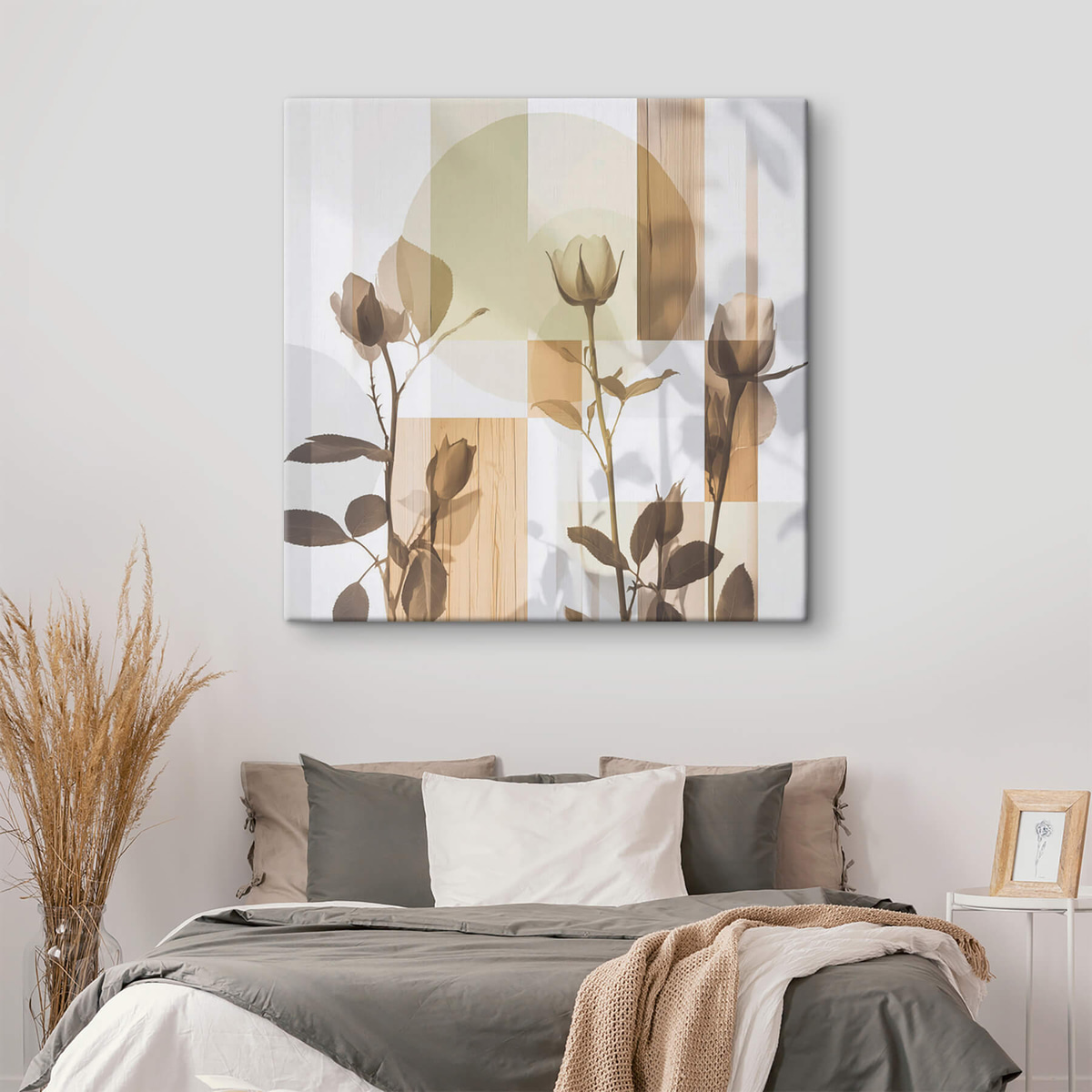 Flori și forme geometrice — interior 1