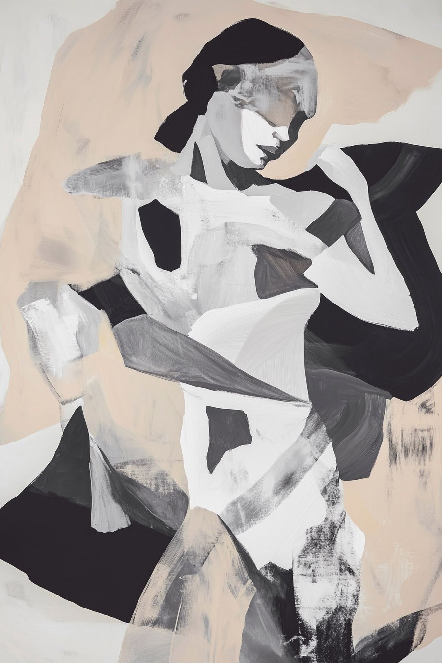 Siluetă abstractă — design complet