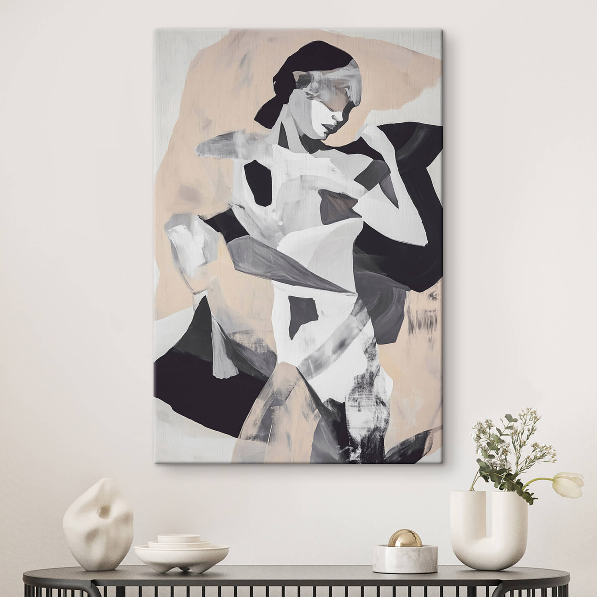 Siluetă abstractă — interior 2