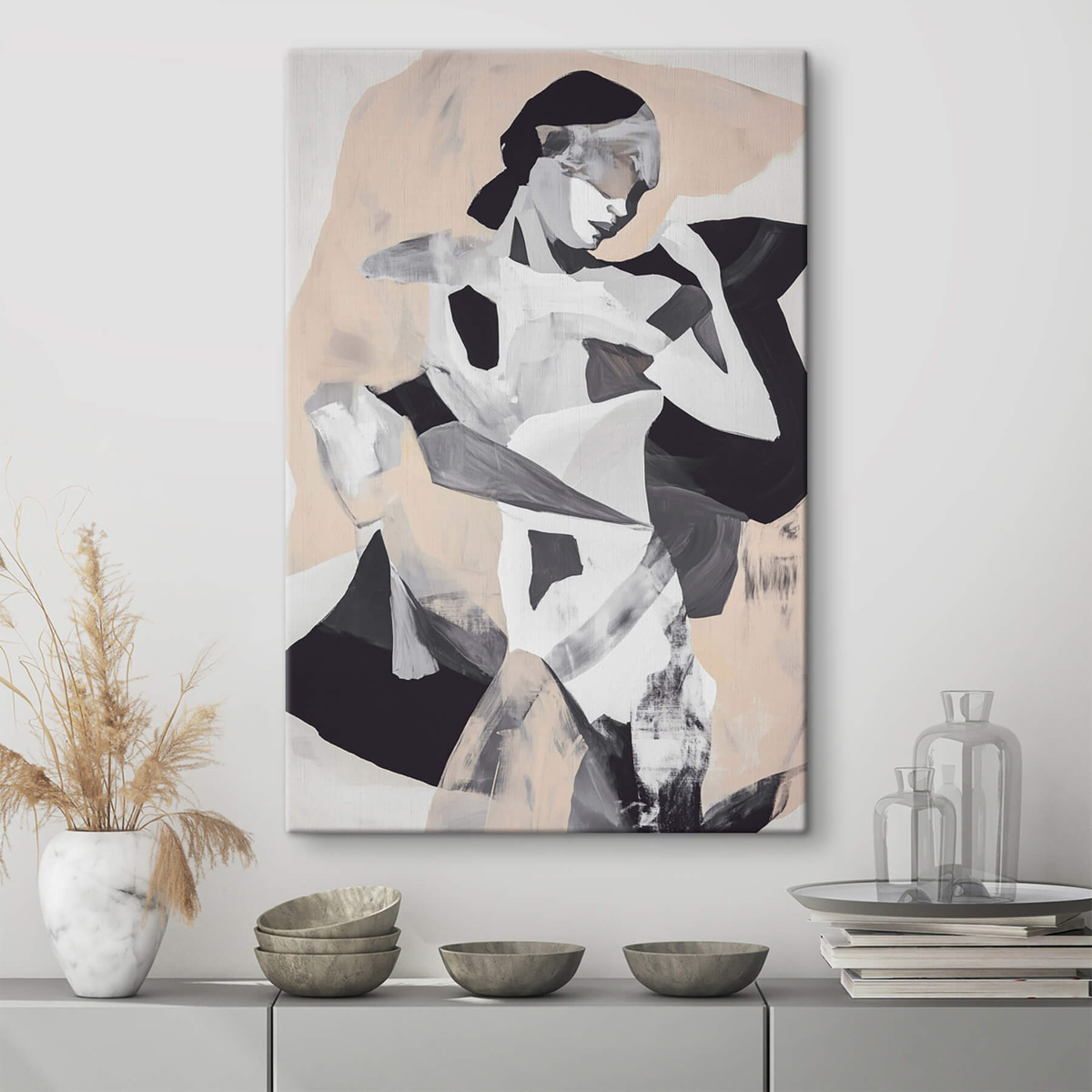 Siluetă abstractă — interior 3
