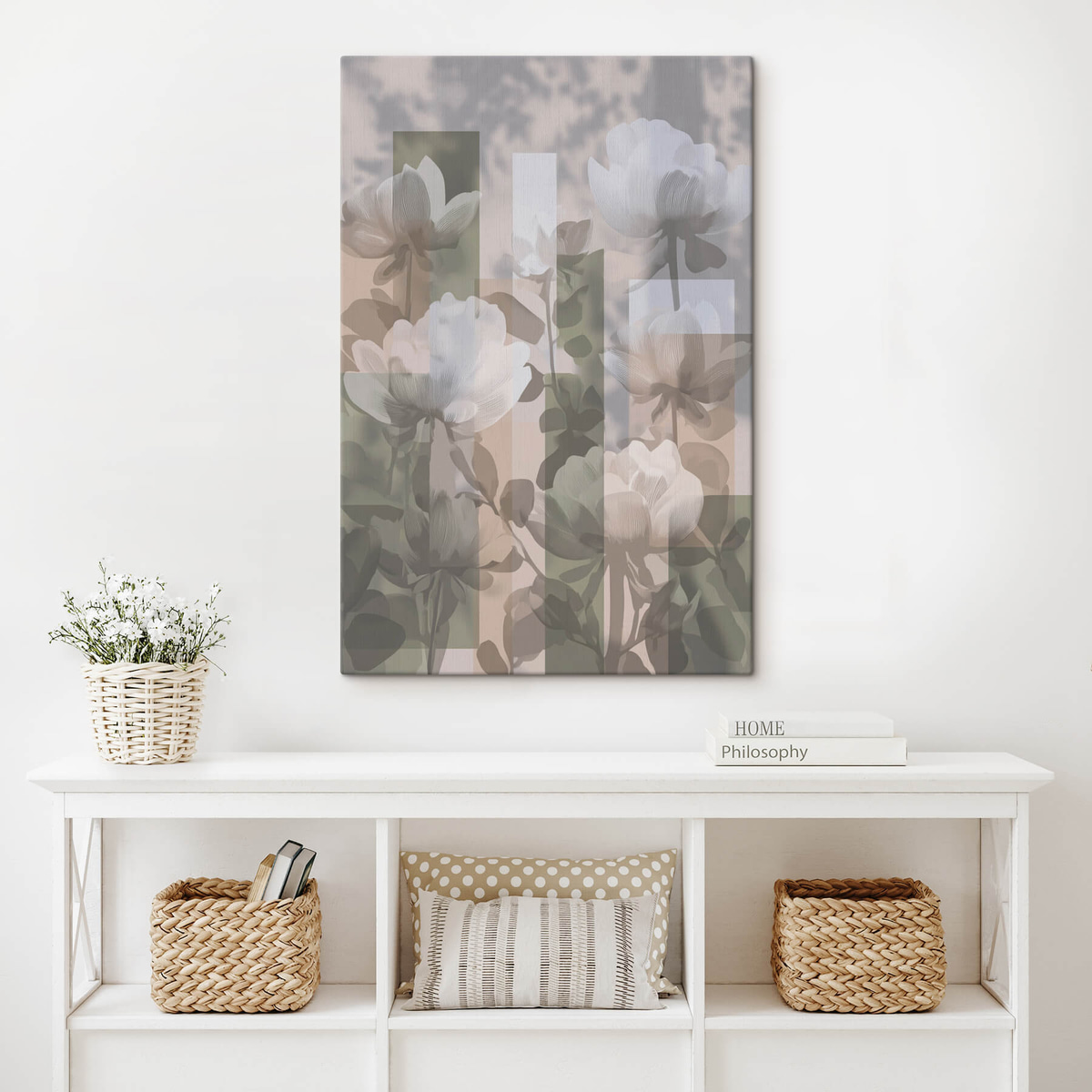 Abstracție cu flori — interior 2