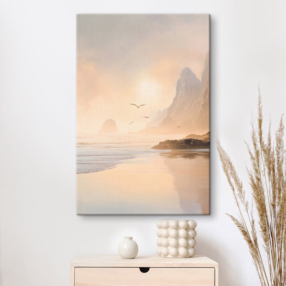 Dimineață la ocean — interior 1