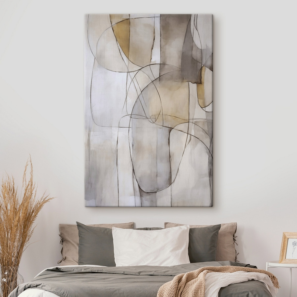 Abstracție, efect de pictură — interior 1