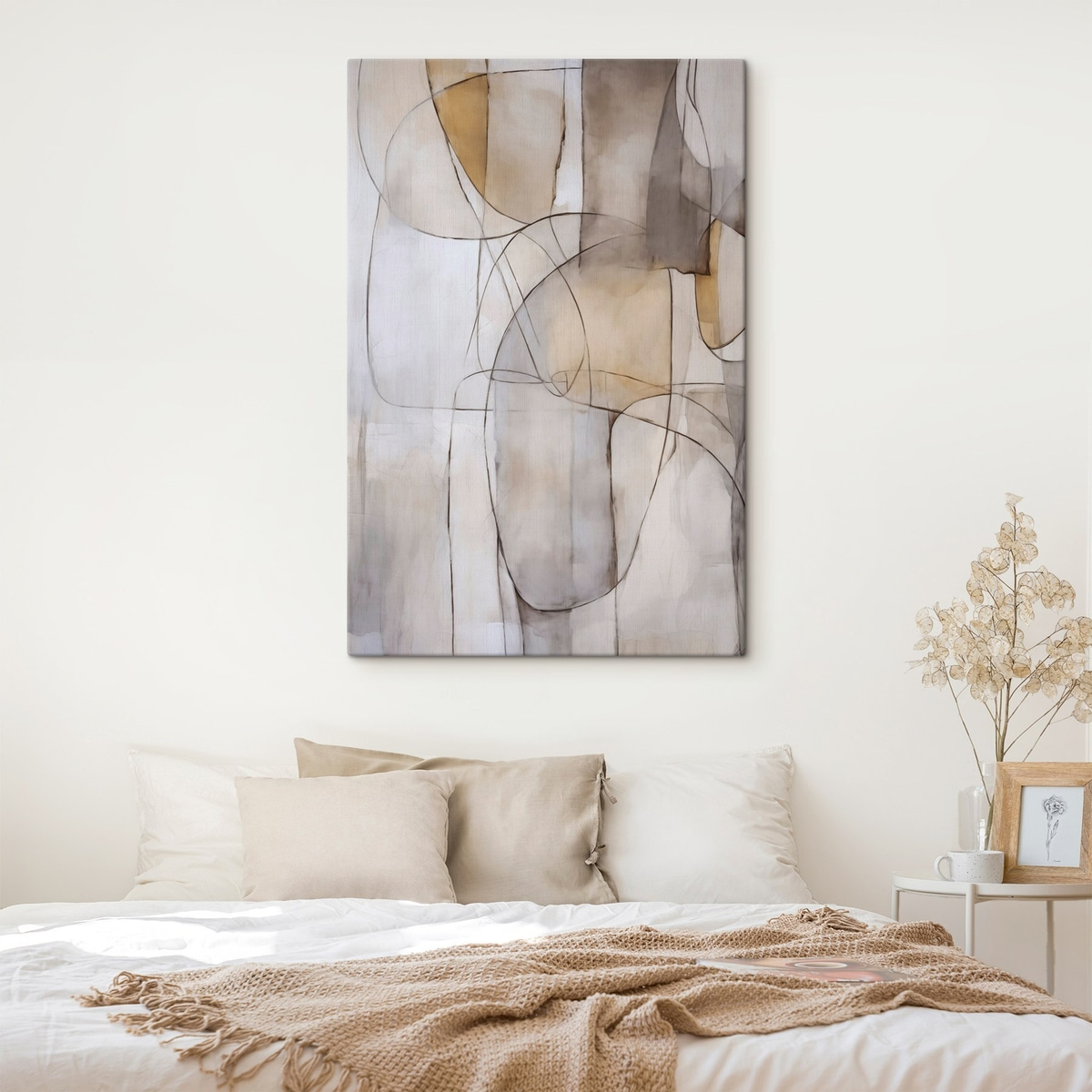 Abstracție, efect de pictură — interior 2
