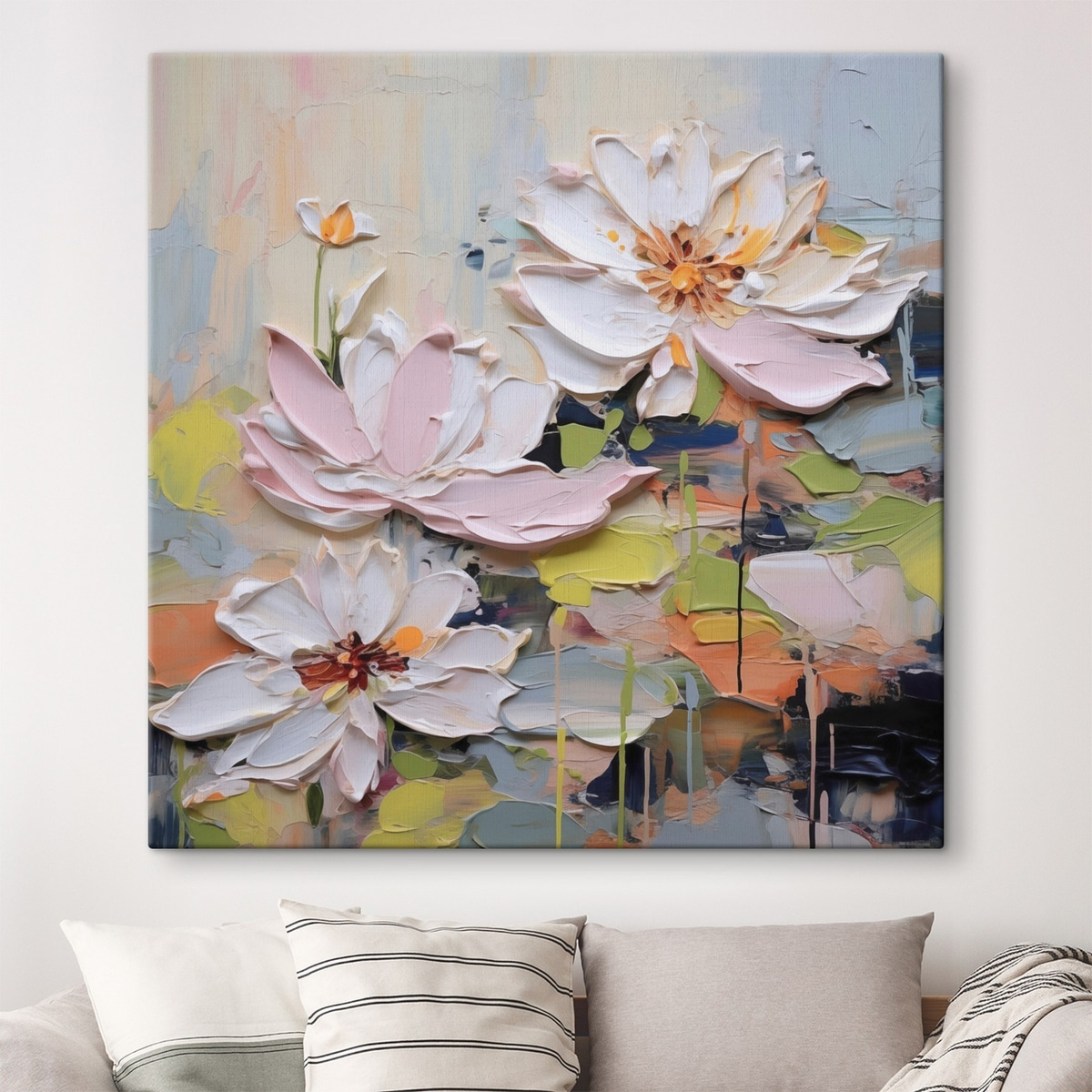 Lotuși abstracți — interior 1