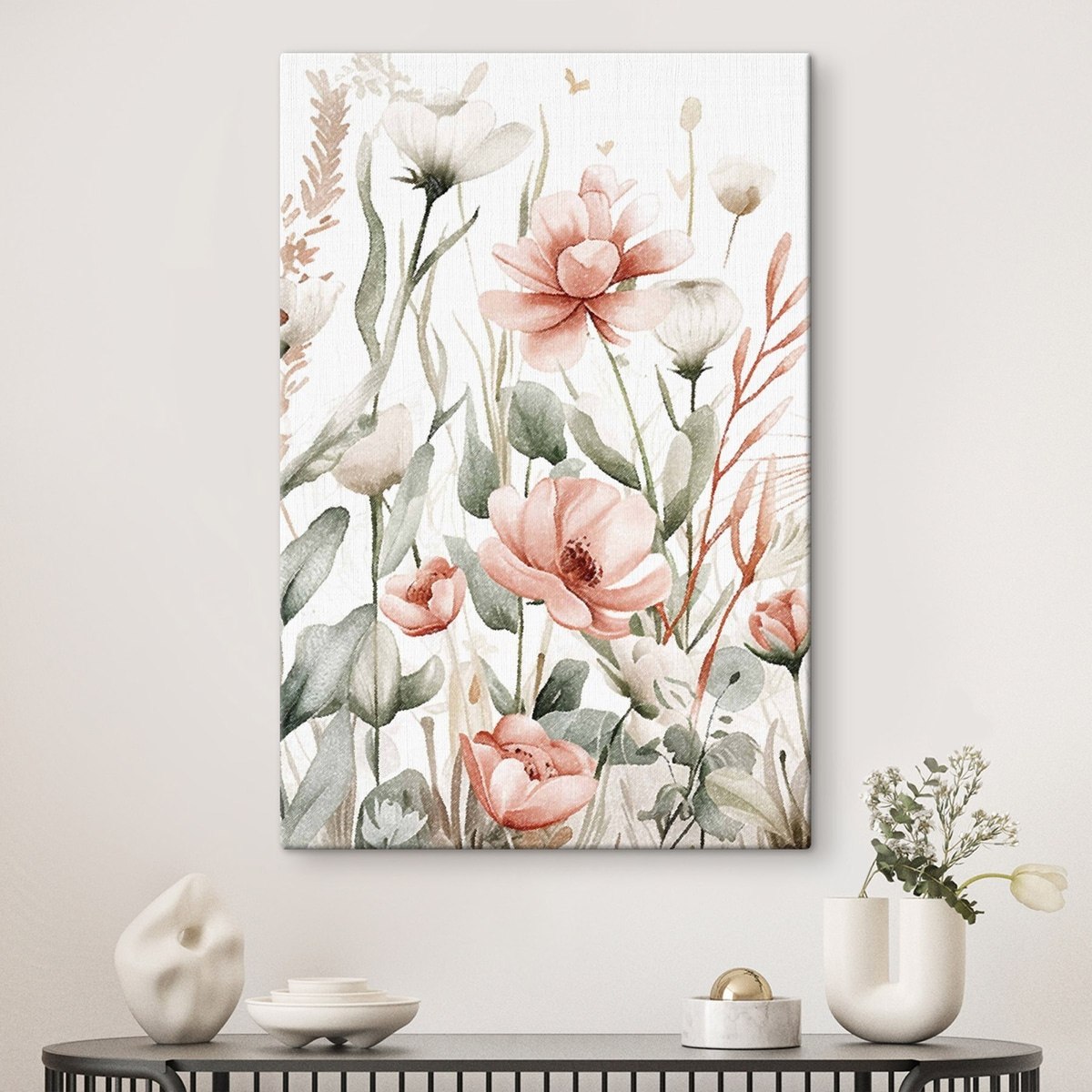 Flori, efect de creion — interior 2