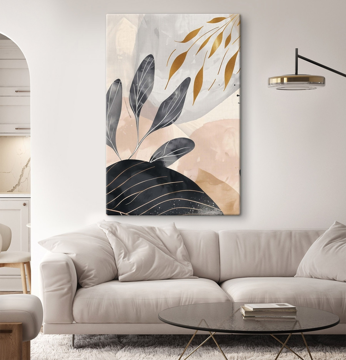 Flori în abstracție — interior 2