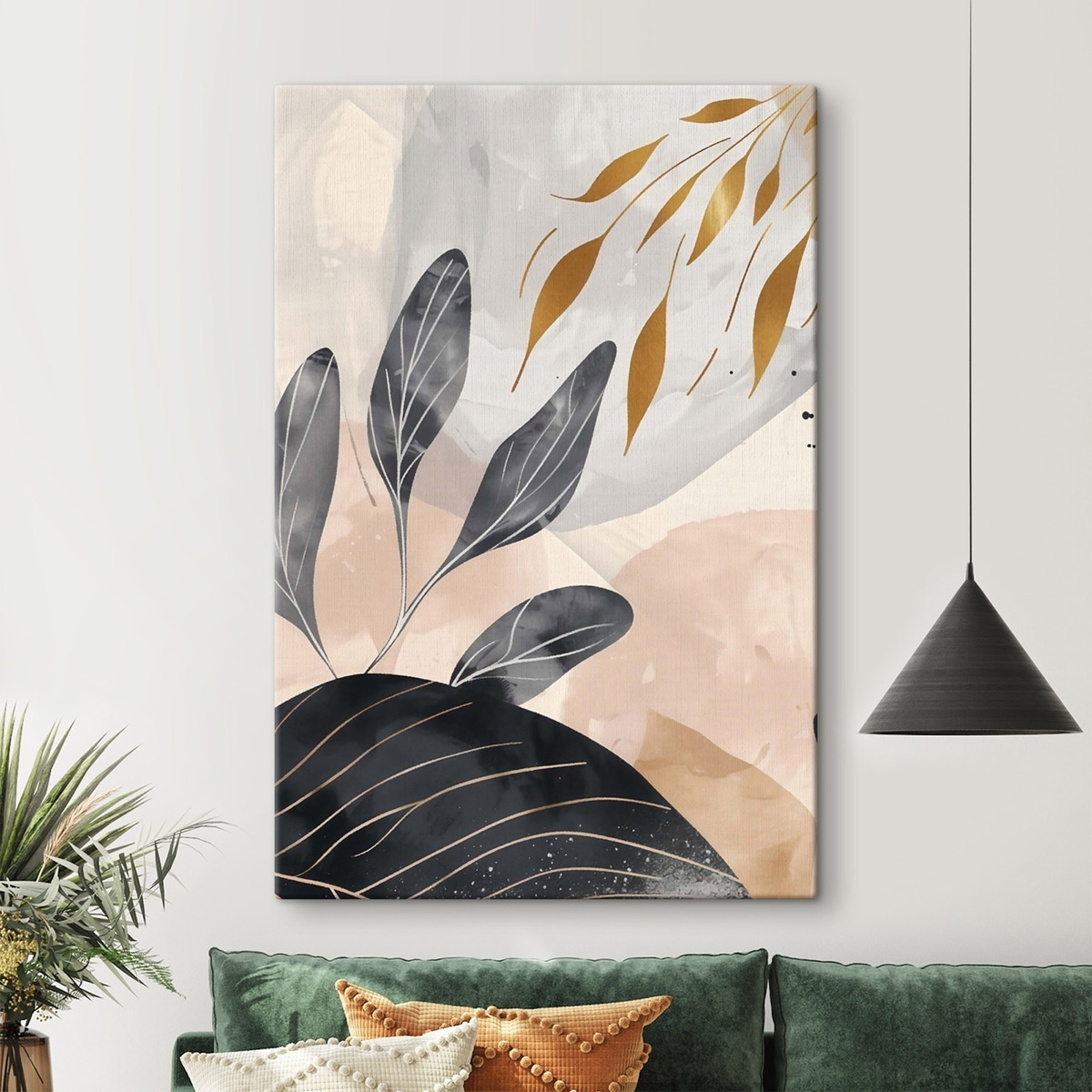 Flori în abstracție — interior 1