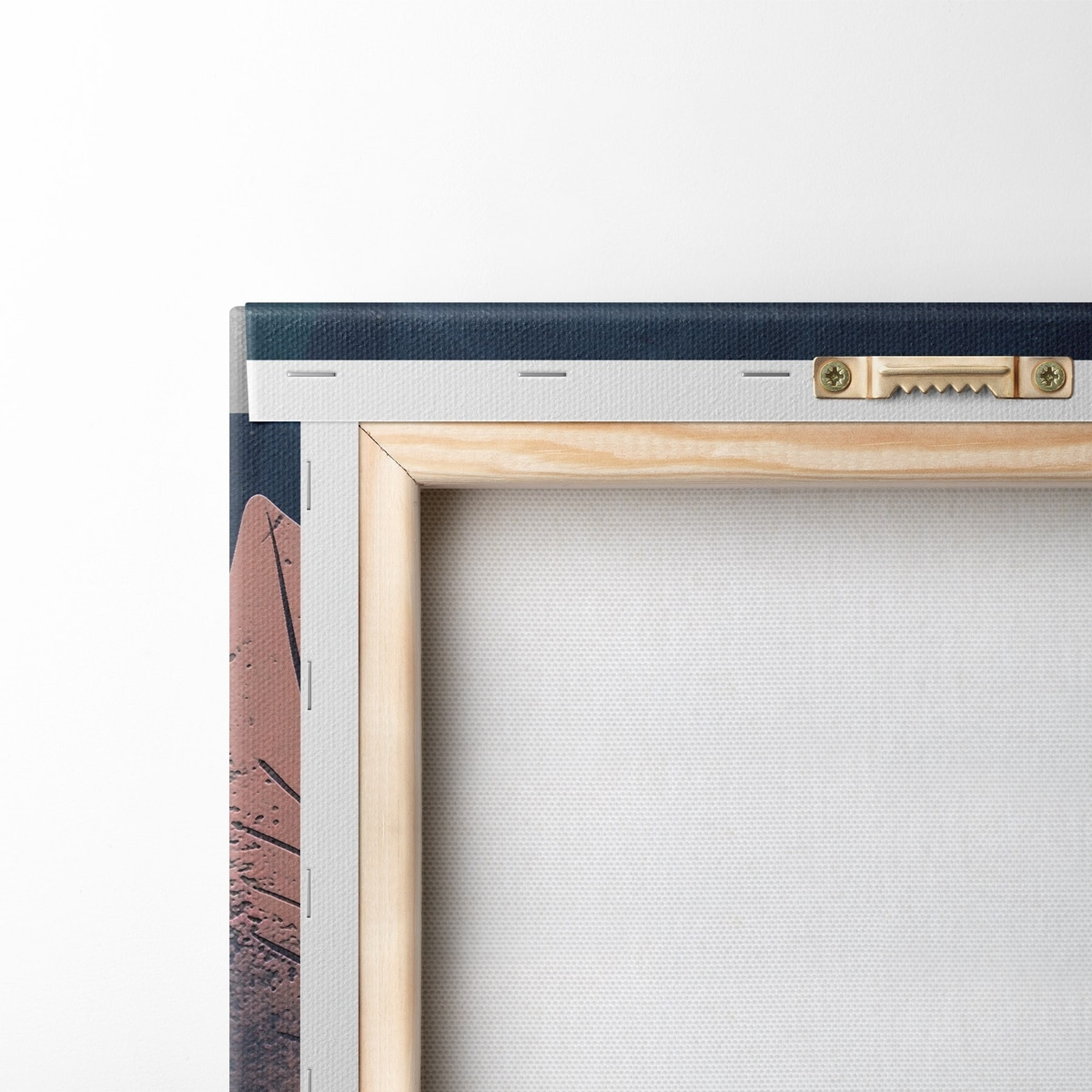 Ramuri și frunze abstracte — verso