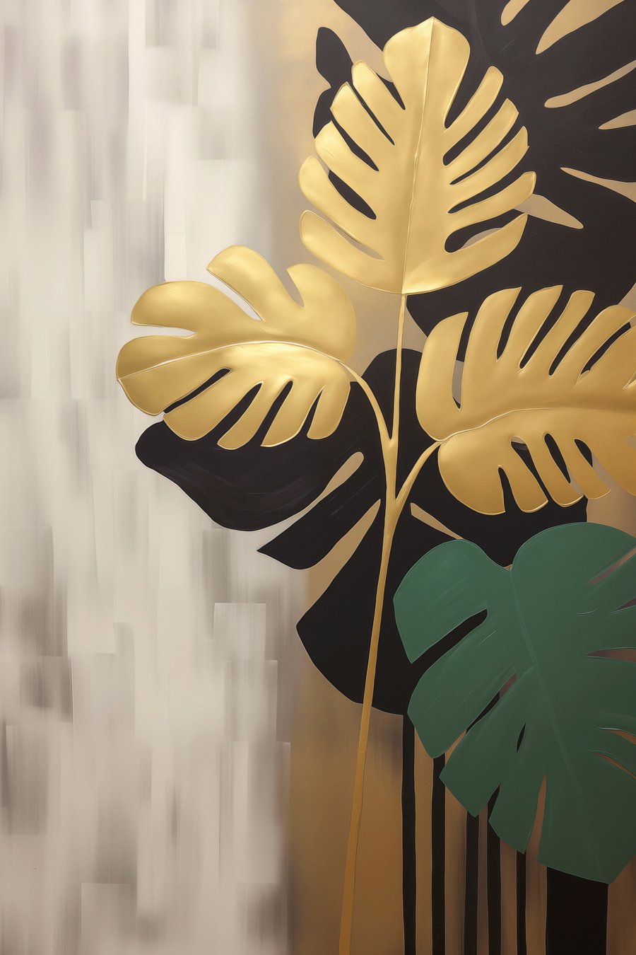 Frunze tropicale — design complet